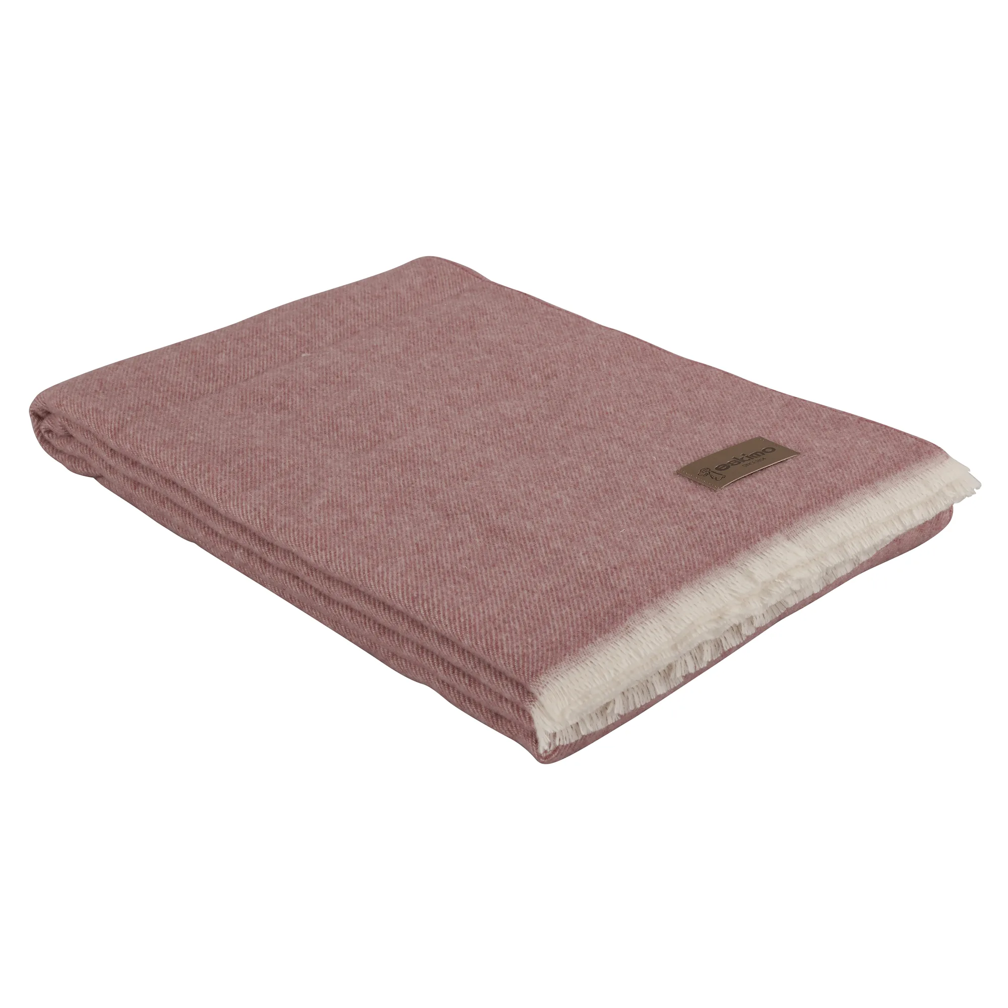 Eskimo Plaid VENEZIA Merinowolle Rose