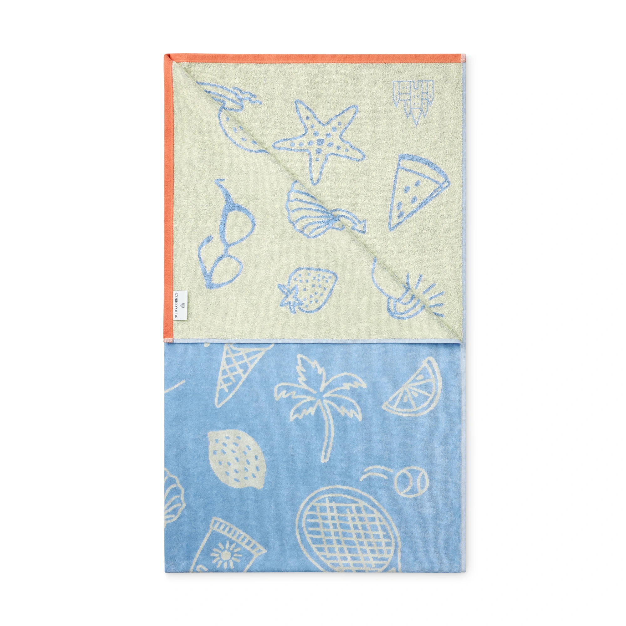 Schlossberg Strandtuch HOLIDAY Bleu