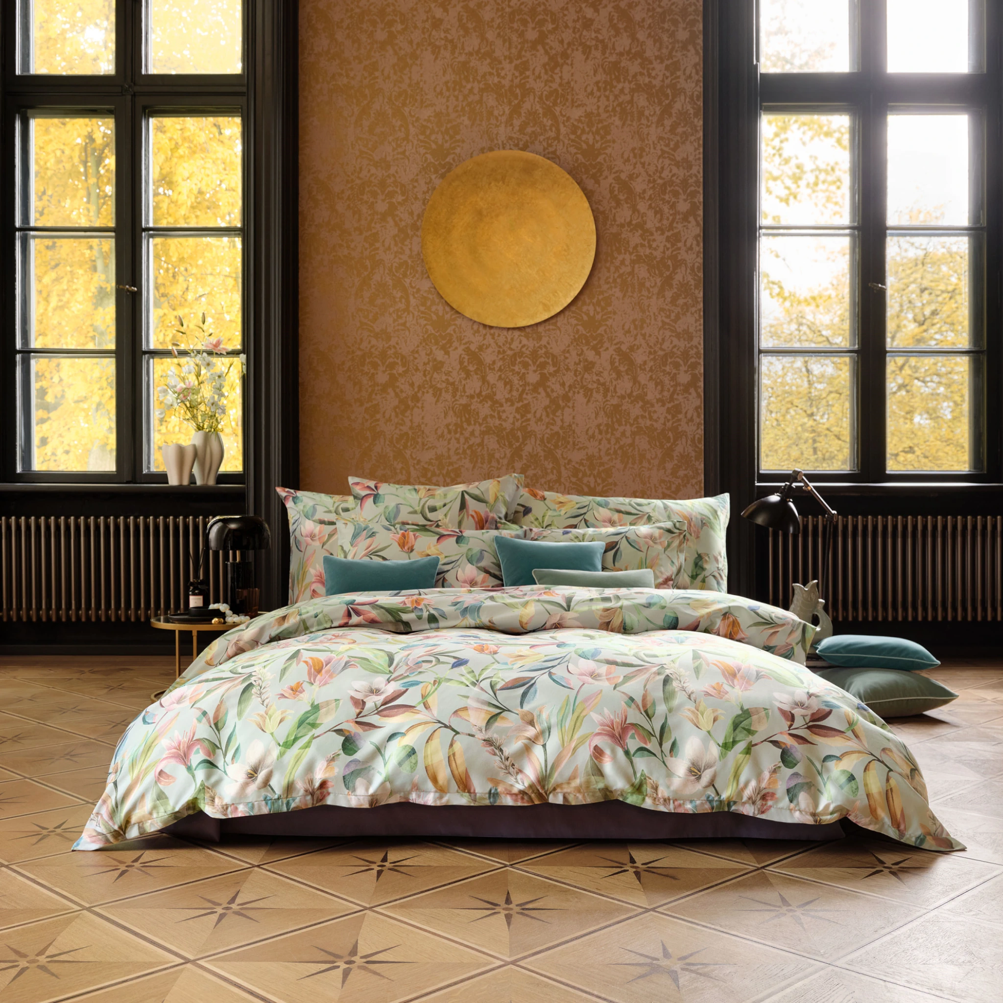 Schlossberg Bed Linen ADÈLE Sateen Vert product picture 1 Schlossberg Bed Linen ADÈLE Sateen Vert 1