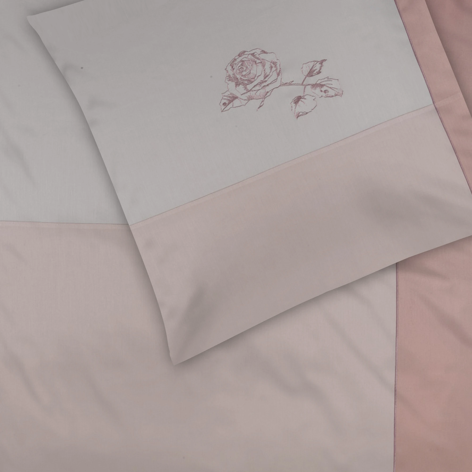 Graser Bettwäsche LUISA Edelsatin Vitreo-Kreide-Rosenholz Produktbild Graser Bettwäsche LUISA Edelsatin Vitreo-Kreide-Rosenholz