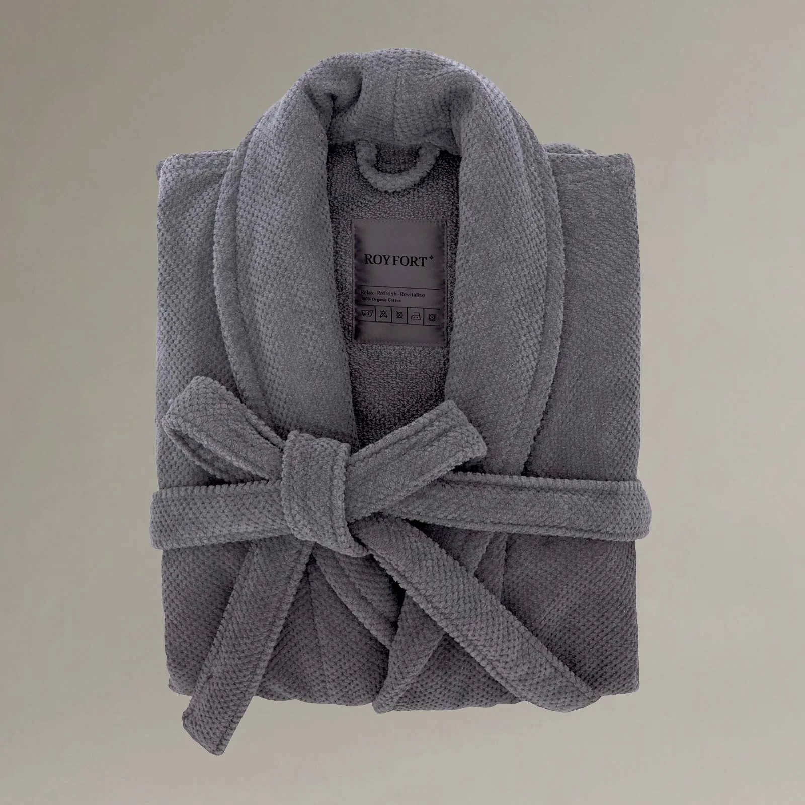 Royfort Bathrobe Deep Grey product picture Royfort Bathrobe Deep Grey