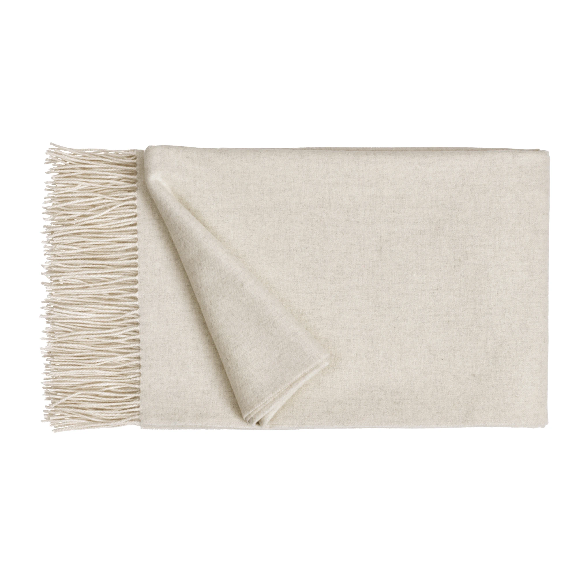 Fischbacher 1819 Kuscheldecke NOMAD YAK Yakwolle Creme Produktbild Fischbacher 1819 Kuscheldecke NOMAD YAK Yakwolle Creme