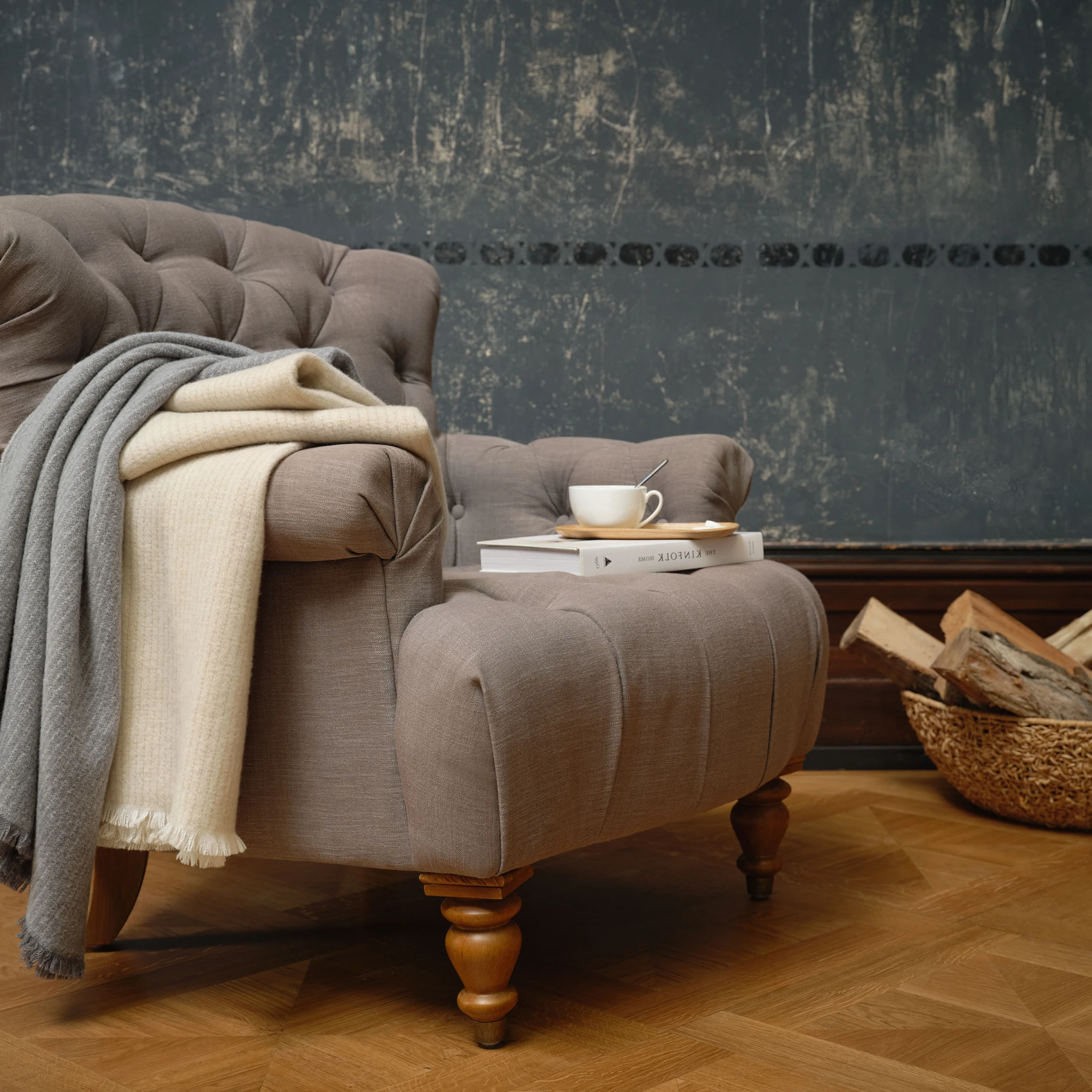 Schlossberg Plaid ELIAS Grey Produktbild 3 Schlossberg Plaid ELIAS Grey 3