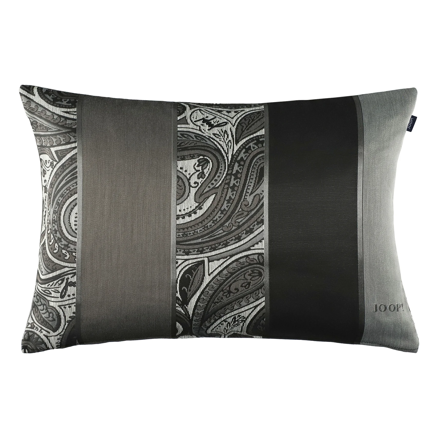 JOOP! Dekokissen PAISLEY ALLOVER Silbergrau
