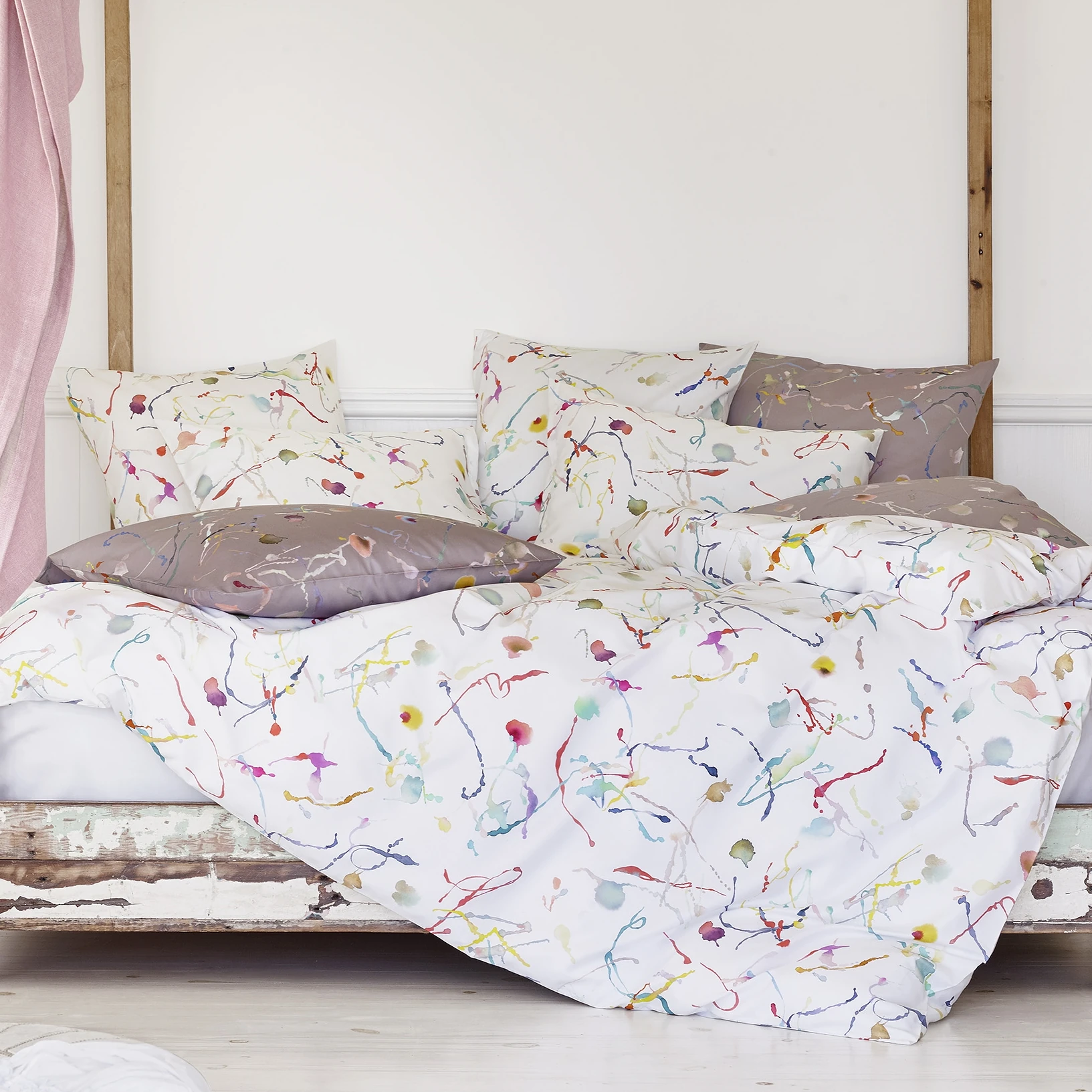 Zimmer + Rohde Bettwäsche SPLASH Jersey Blanc Zimmer + Rohde Bettwäsche SPLASH Jersey Blanc