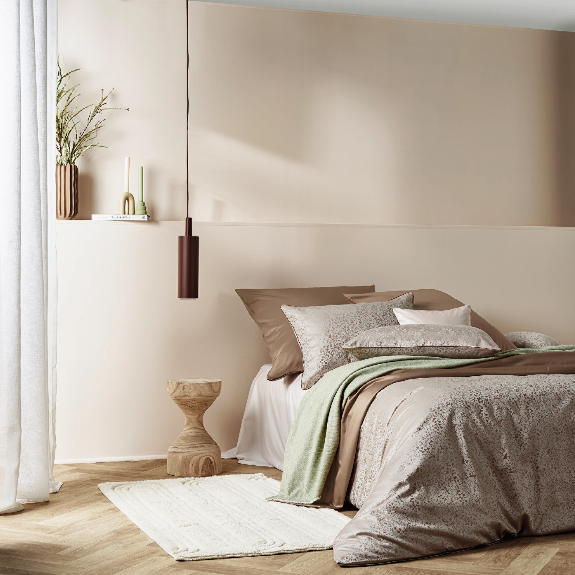 curt bauer bettwaesche love damast agave ambiente 2 produktbild curt bauer bettwaesche love damast agave ambiente 2