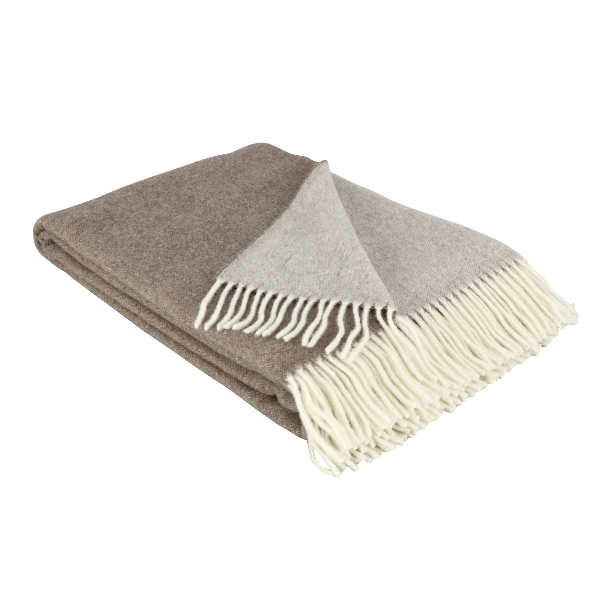 Eskimo Plaid VERONA Merinowolle Taupe Produkt Eskimo Plaid VERONA Merinowolle Taupe