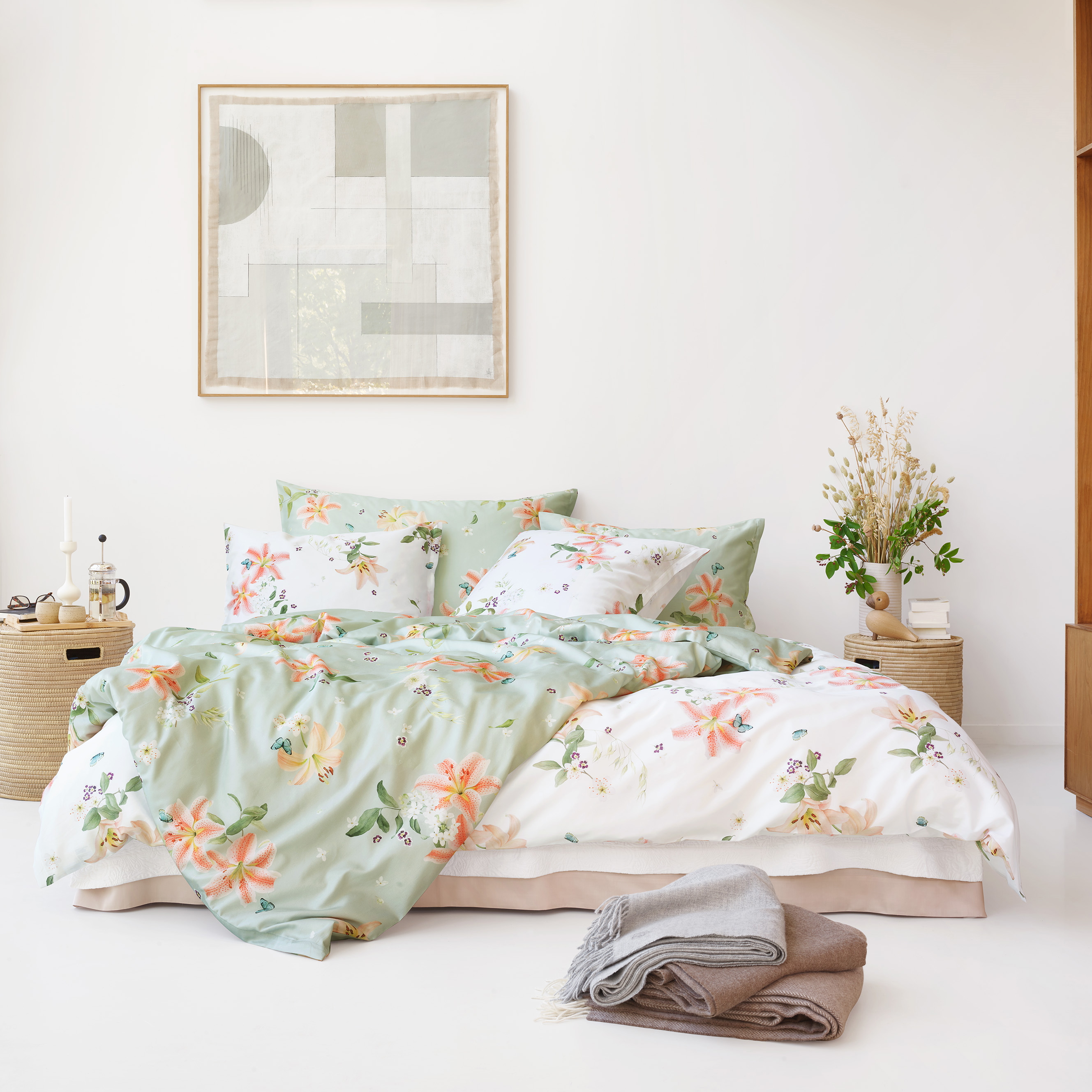 schlossberg bettwaesche lilian jersey vert ambiente