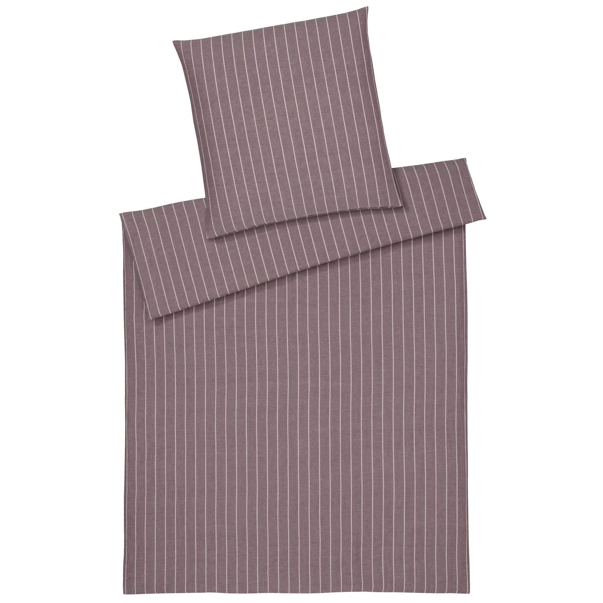 elegante Bettwäsche HUMBLE Halbleinen Brick