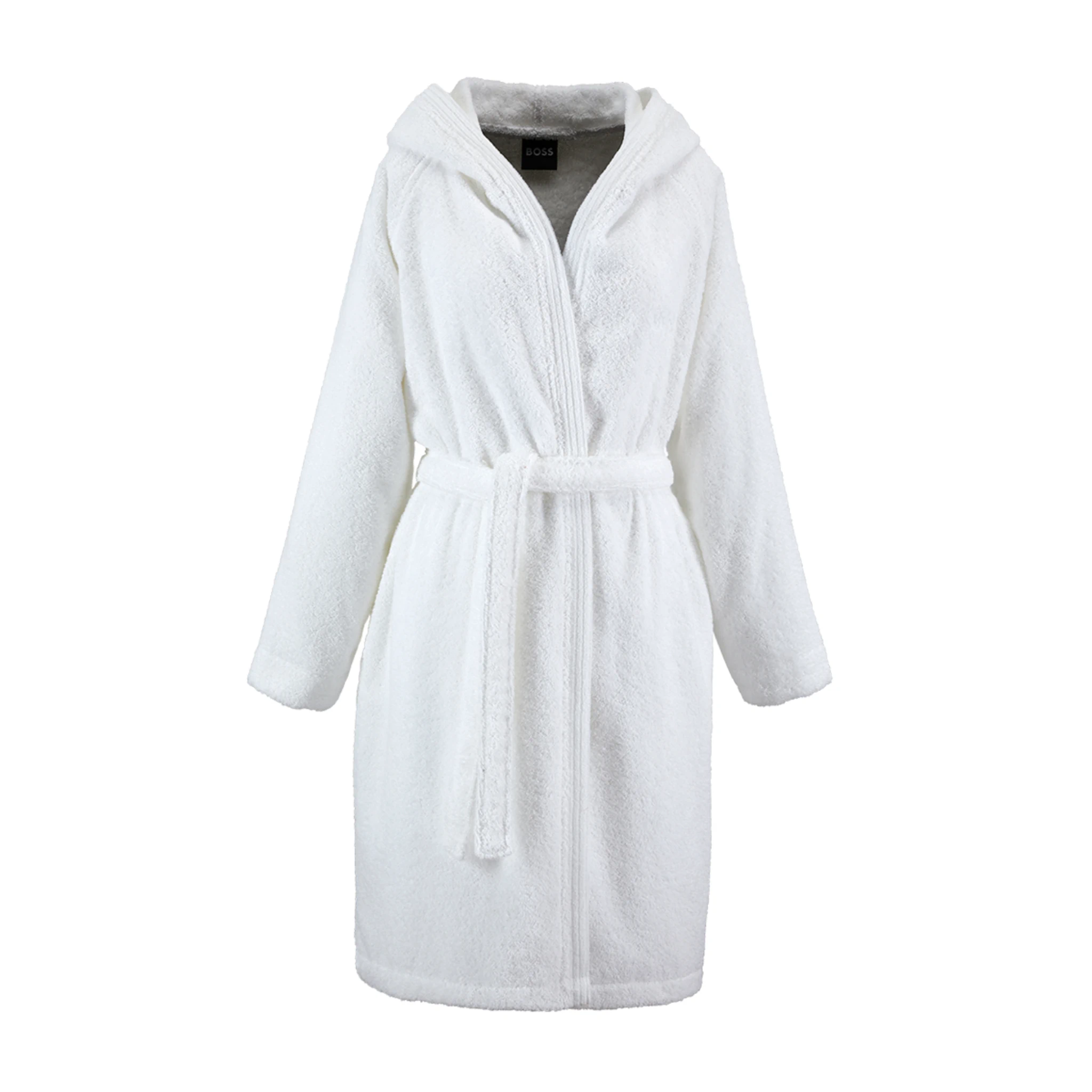 Hugo Boss Bademantel Damen EDGE White