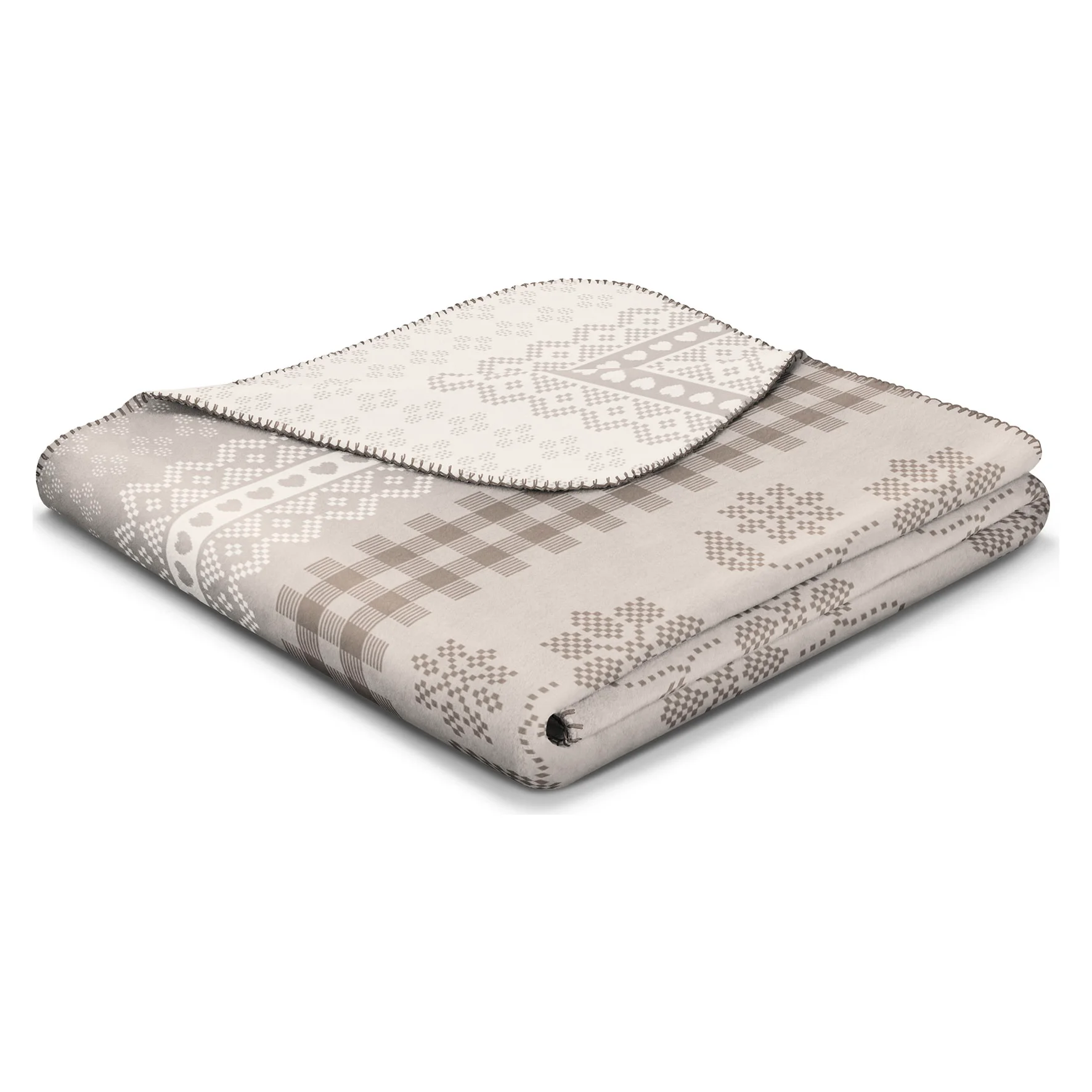 Biederlack Plaid ALPS NATURE Produktbild Biederlack Plaid ALPS NATURE