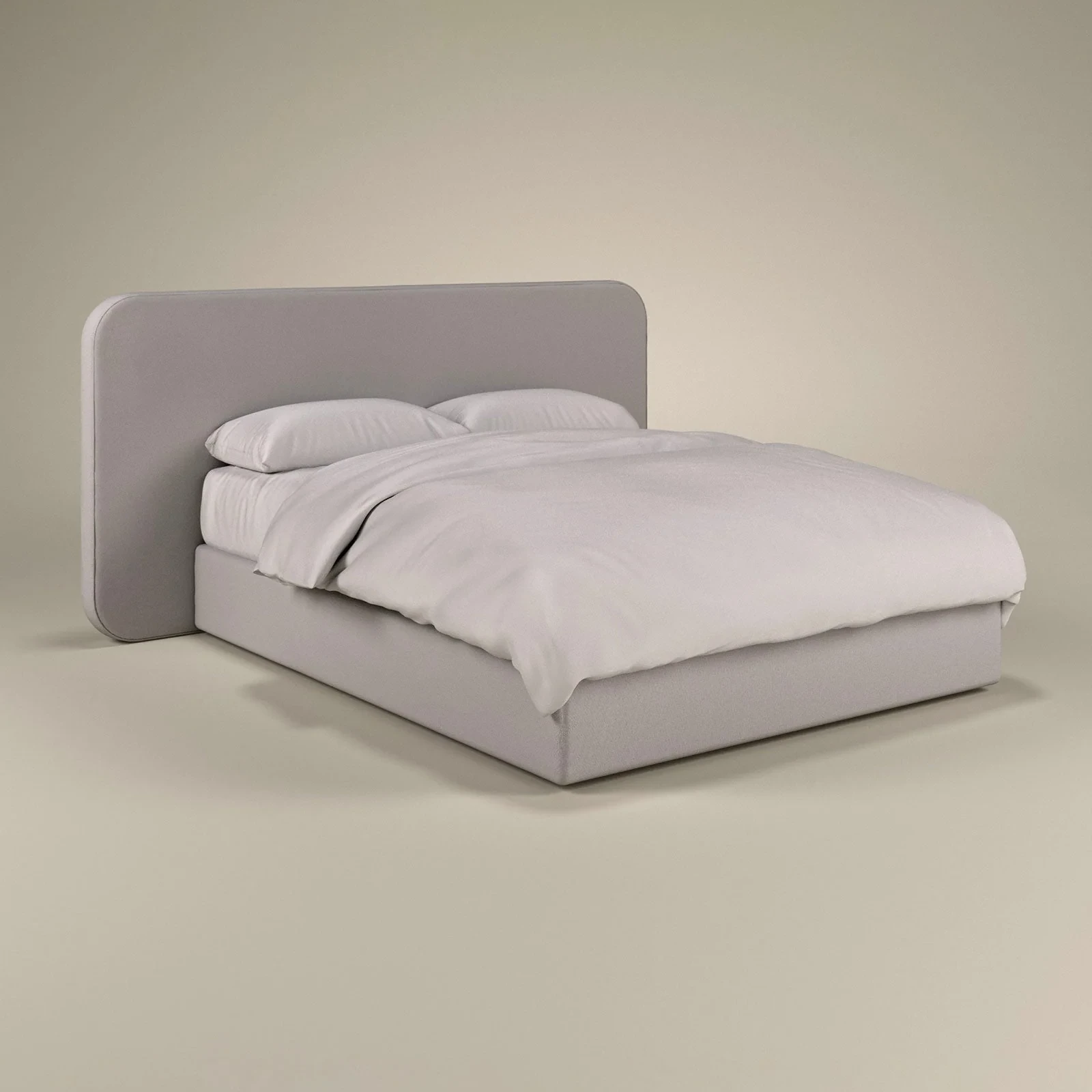 Royfort Bett ATELIER CURVE Graphit