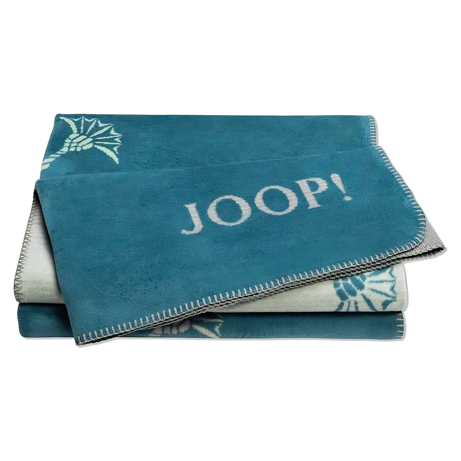 JOOP! Throw FADED CORNFLOWER Aqua