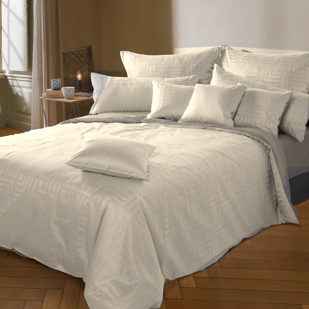 Graser Bettwäsche RIVA Satin Mondstein-Kaschmir Produkt Graser Bettwäsche RIVA Satin Mondstein-Kaschmir