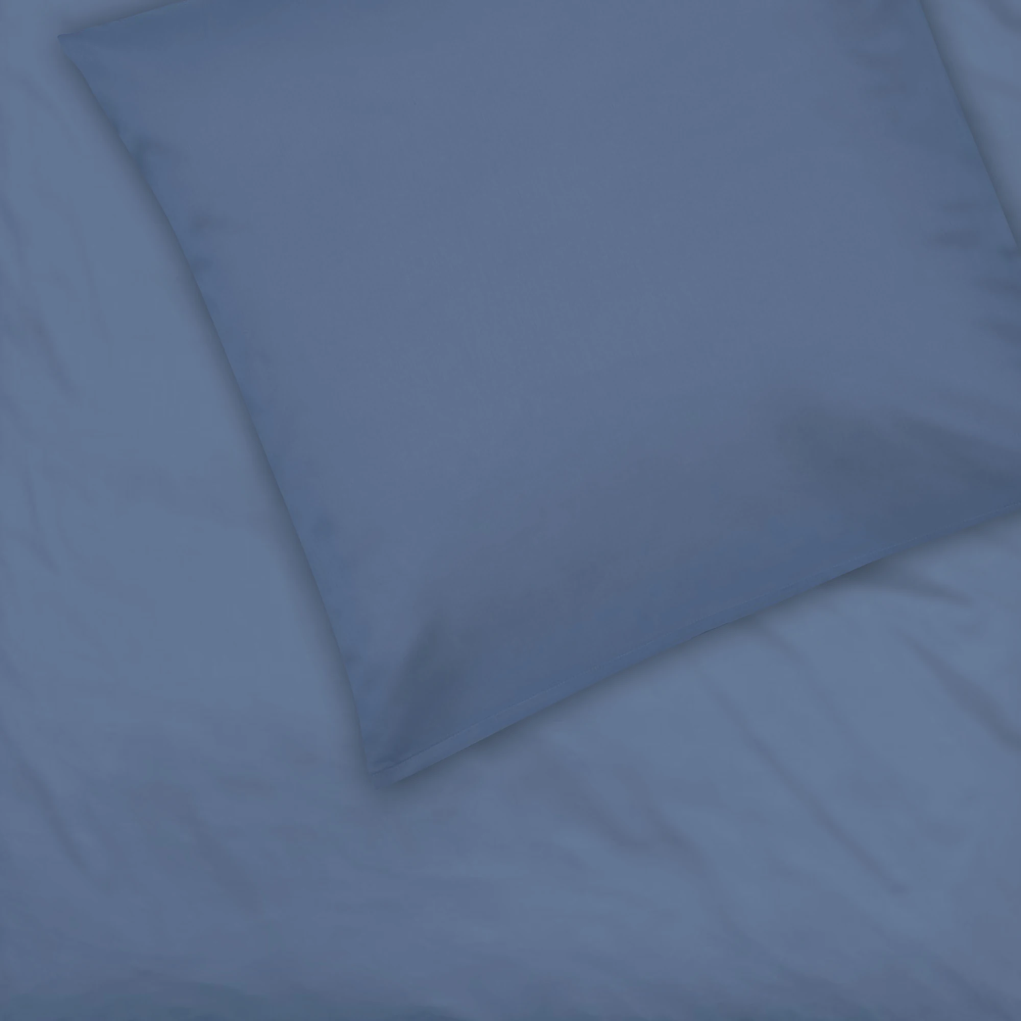 Christian Fischbacher Bettwäsche UNI SATIN Taubenblau Produktbild Christian Fischbacher Bettwäsche UNI SATIN Taubenblau