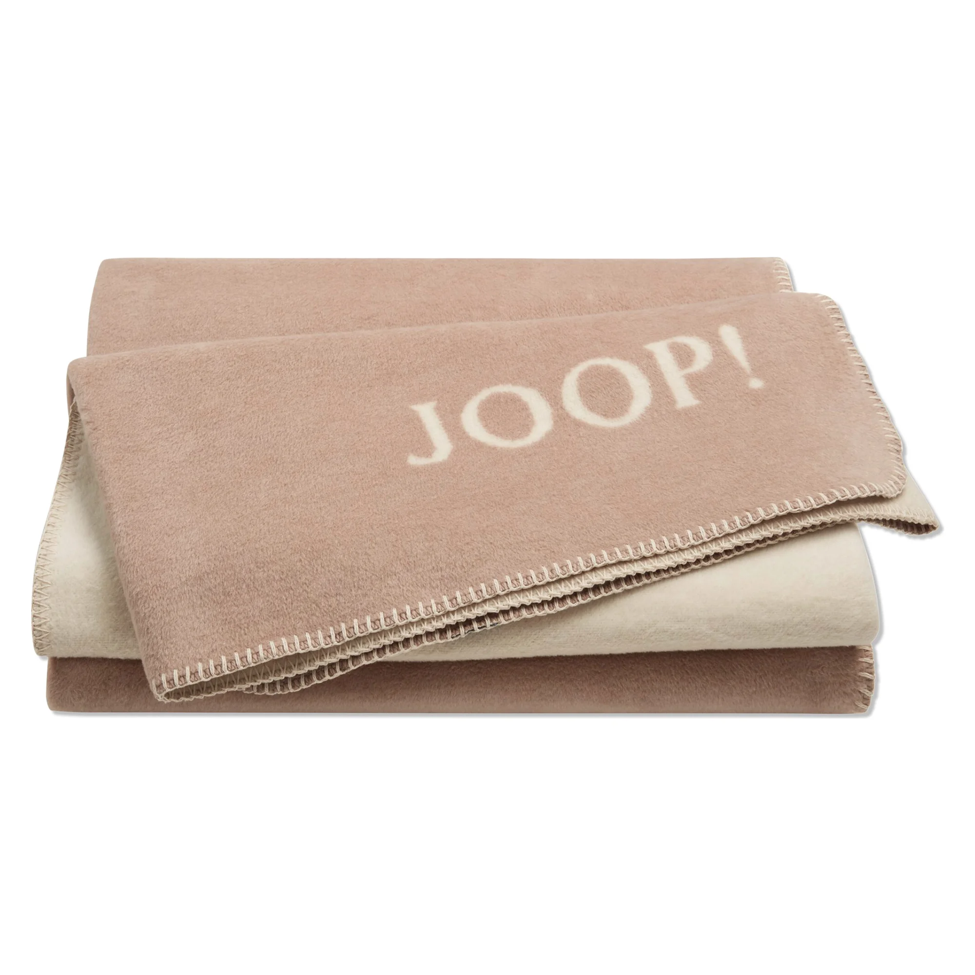JOOP! Plaid UNI DOUBLEFACE Nude-Pergament