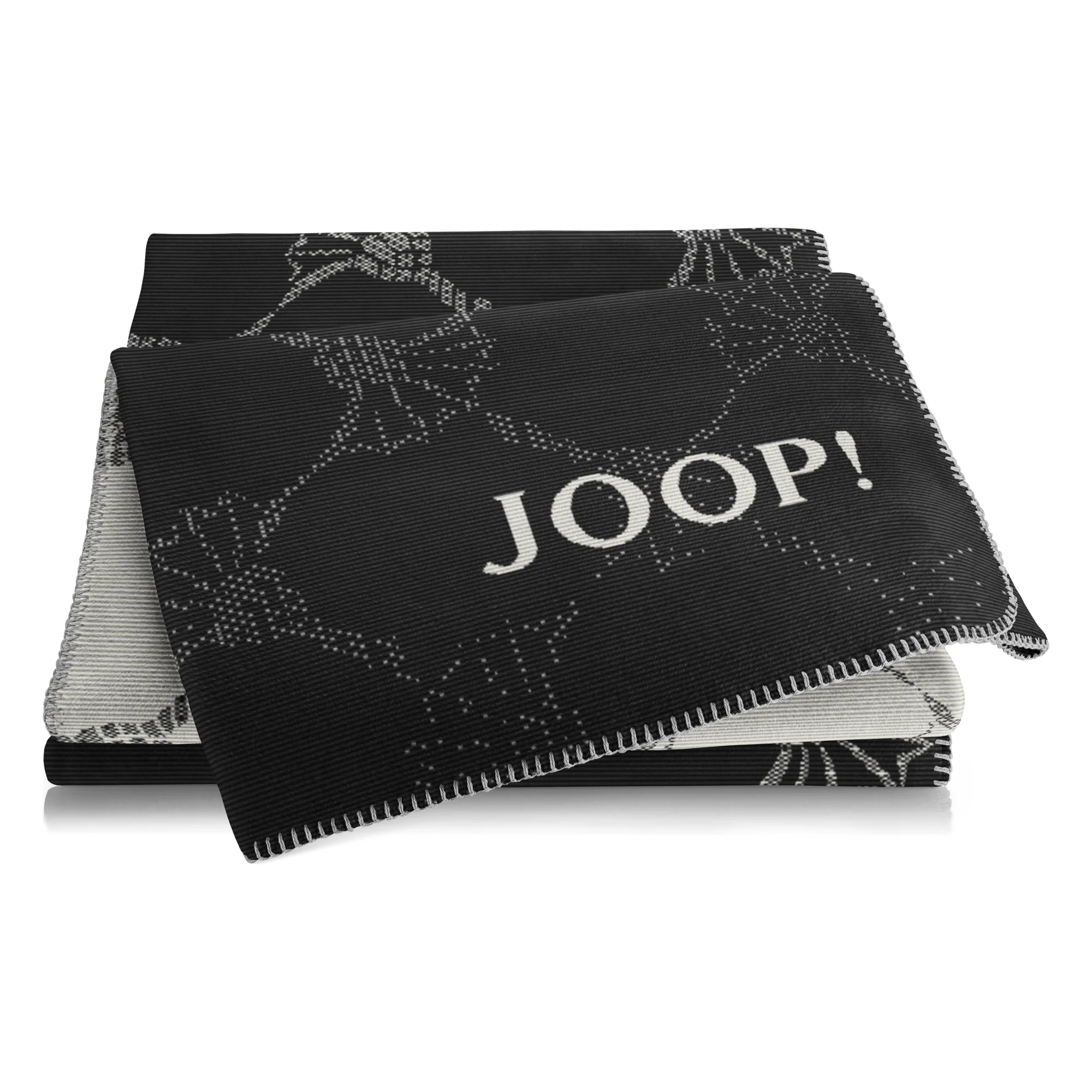 JOOP! Throw CORNFLOWER Black product picture JOOP! Throw CORNFLOWER Black