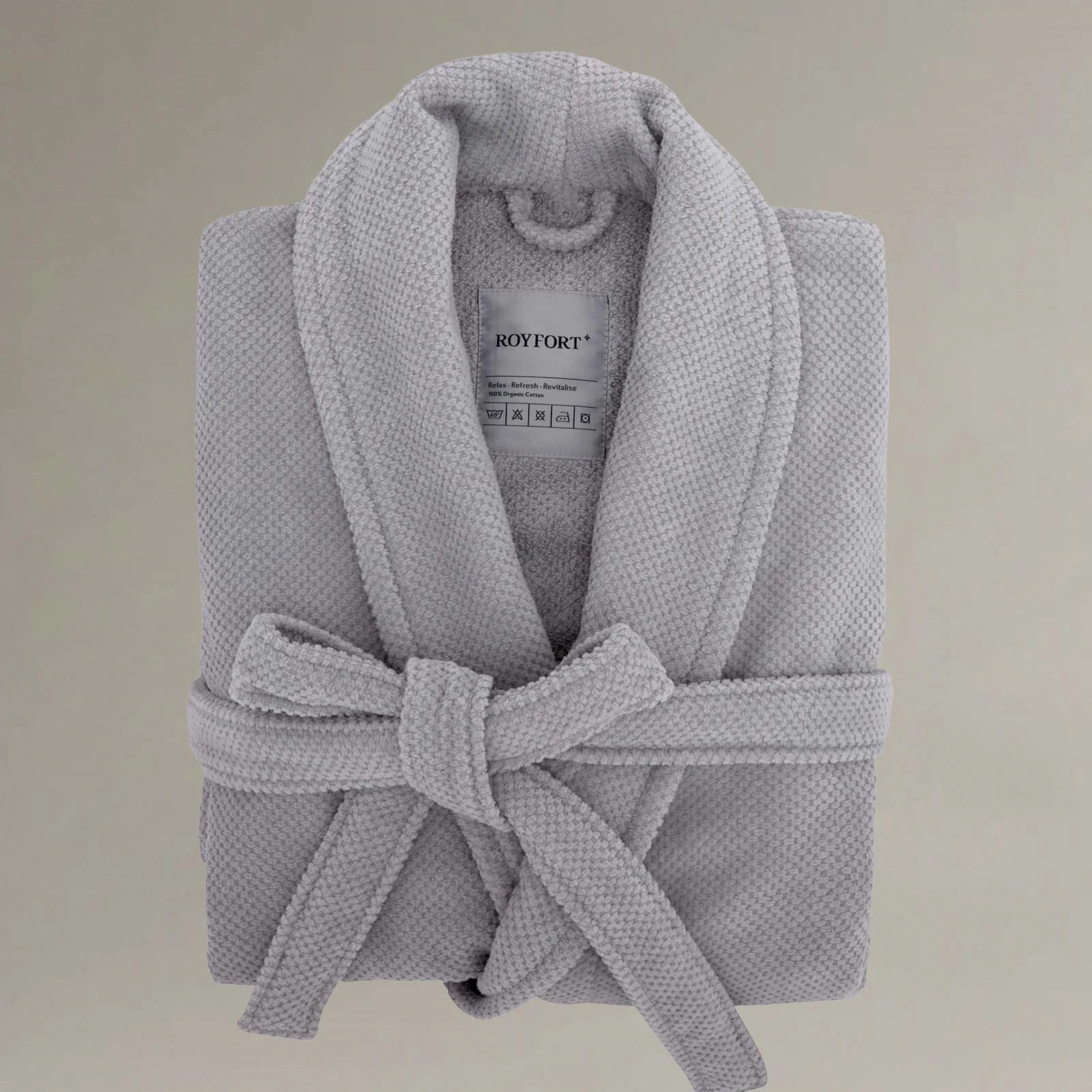 Royfort Bathrobe Soft Grey product picture Royfort Bathrobe Soft Grey