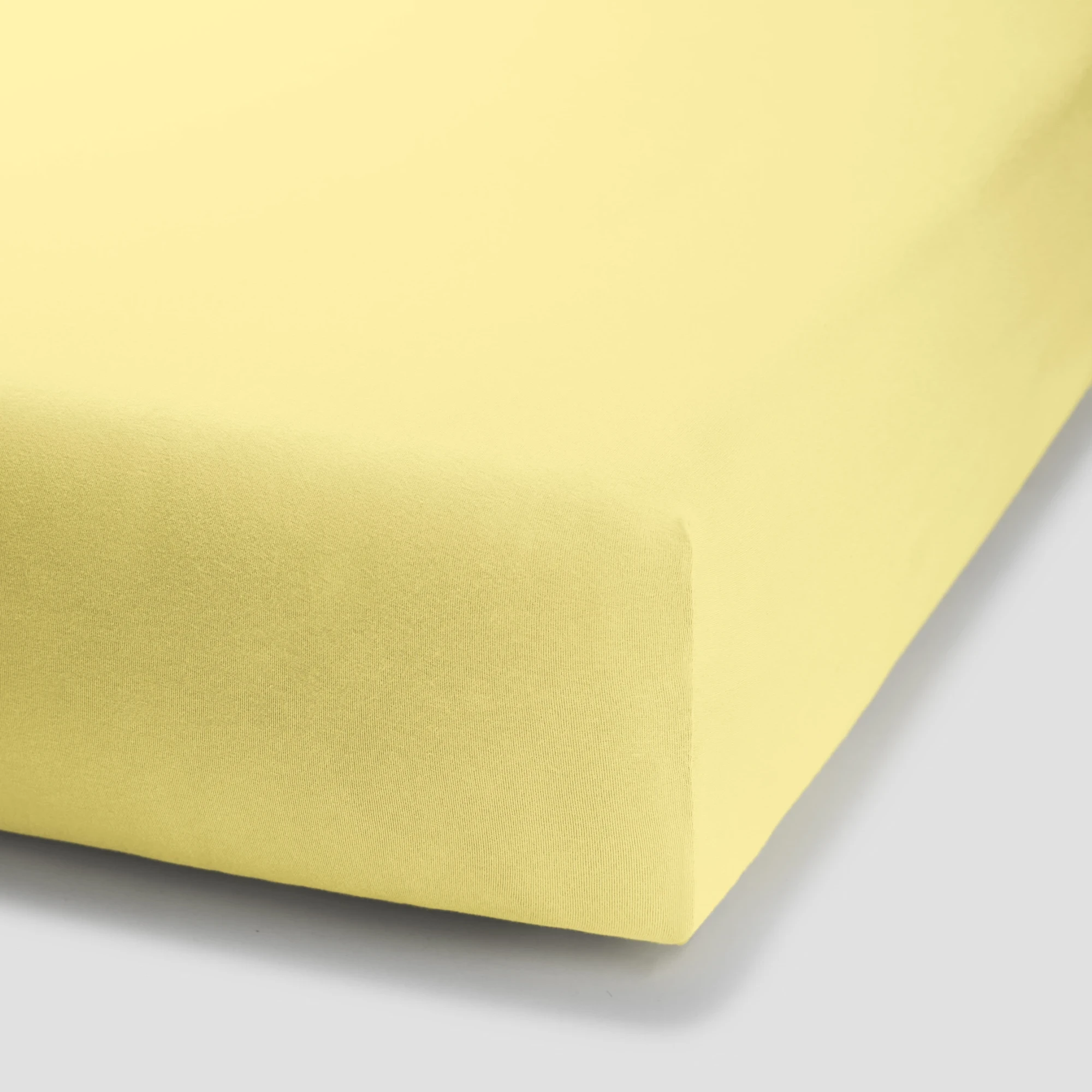 Formesse Spannbettlaken BELLA GRACIA Jersey Hellgelb Produkt Formesse Spannbettlaken BELLA GRACIA Jersey Hellgelb