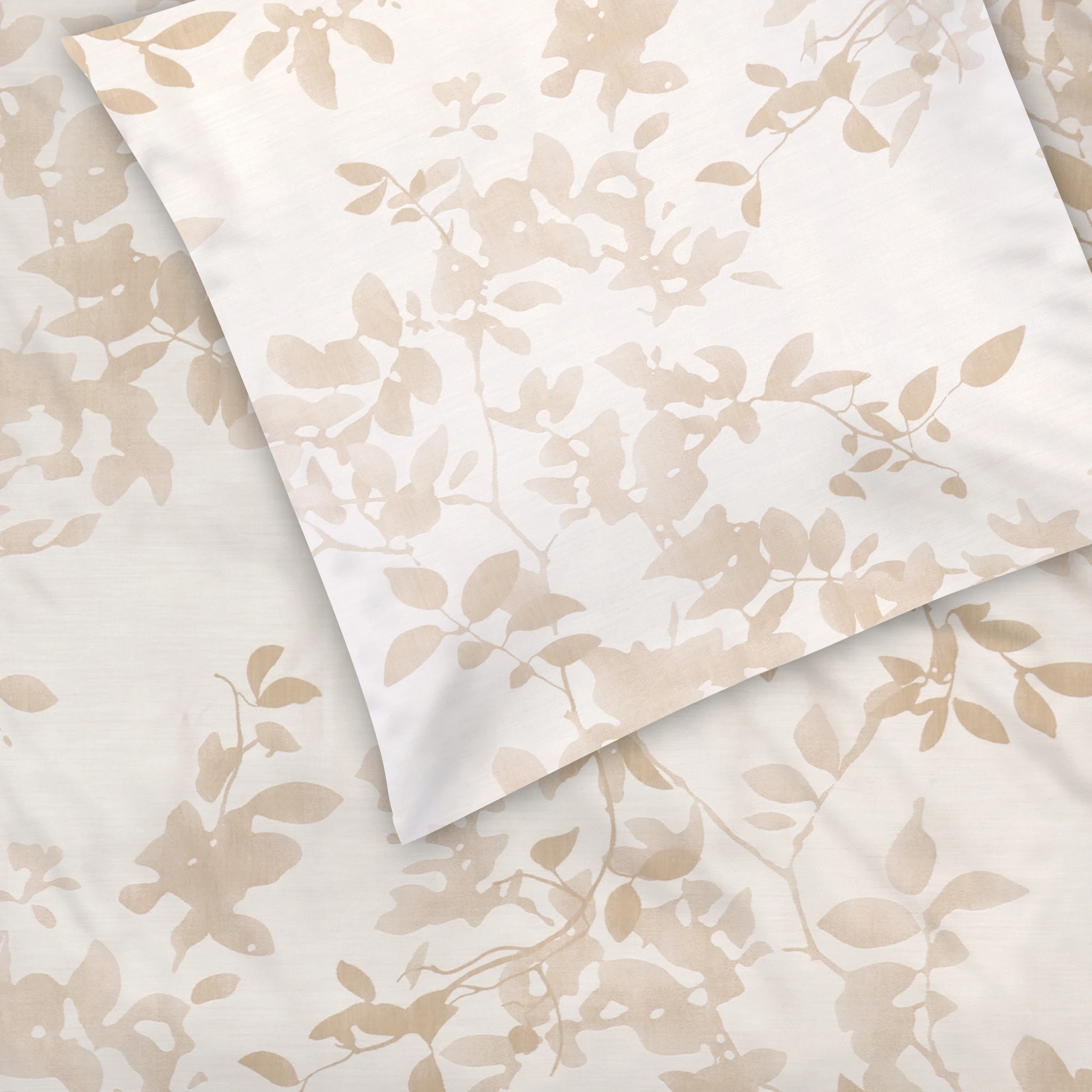 Christian Fischbacher Bettwäsche LEAVES Jacquard Ivoire Produktbild Christian Fischbacher Bettwäsche LEAVES Jacquard Ivoire