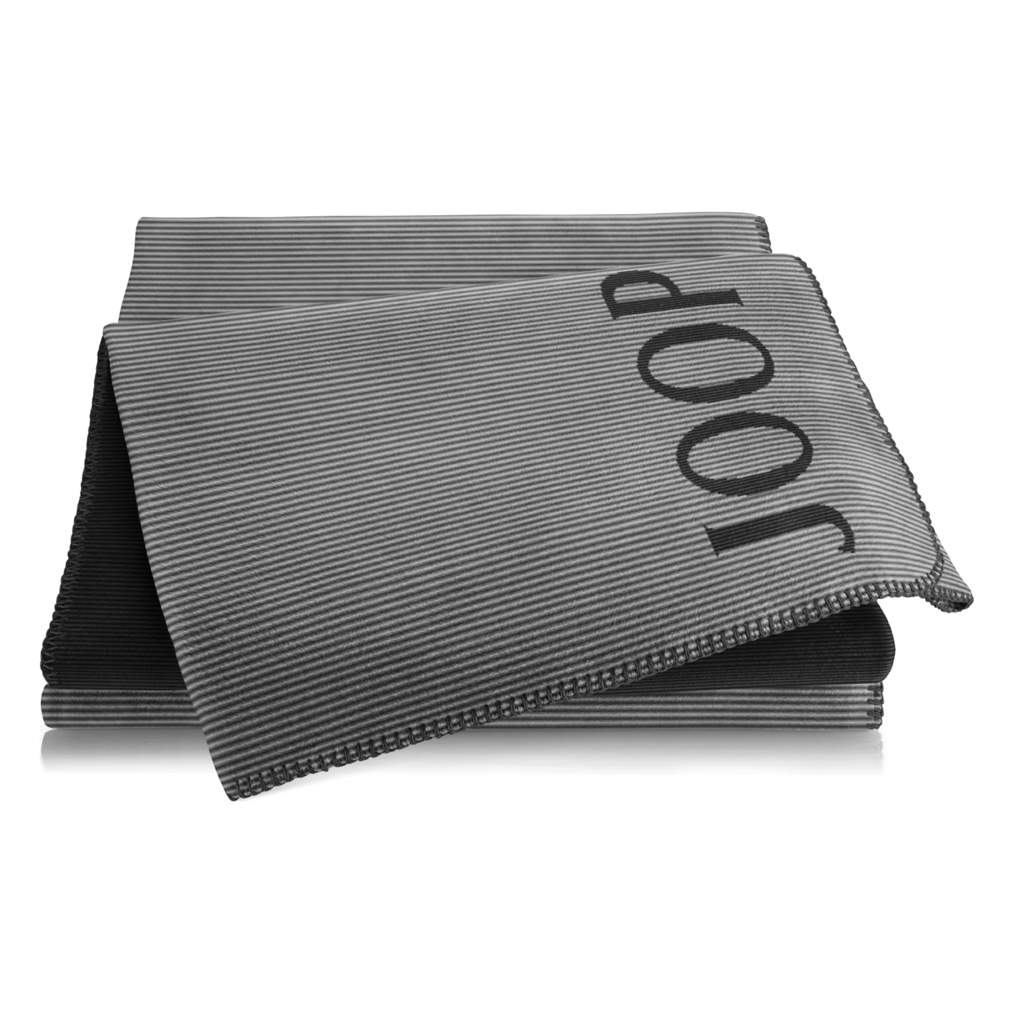 JOOP! Plaid TOUCH Anthrazit-Schwarz Produkt JOOP! Plaid TOUCH Anthrazit-Schwarz