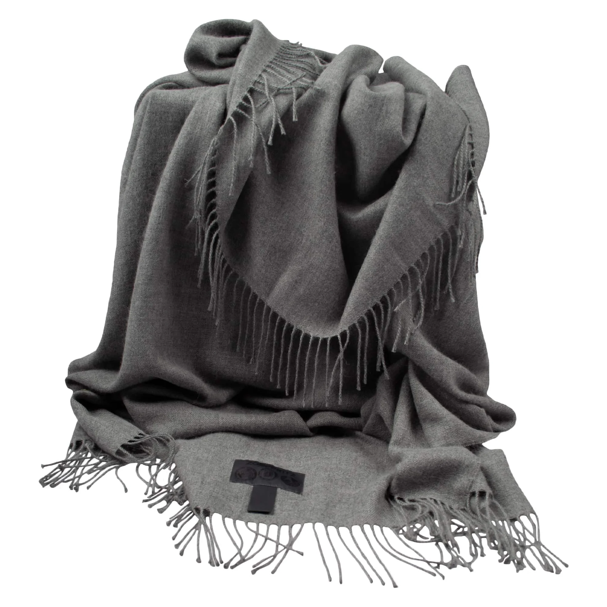 Zoeppritz Plaid SINCE 1828 ALPACA Light Grey Melange