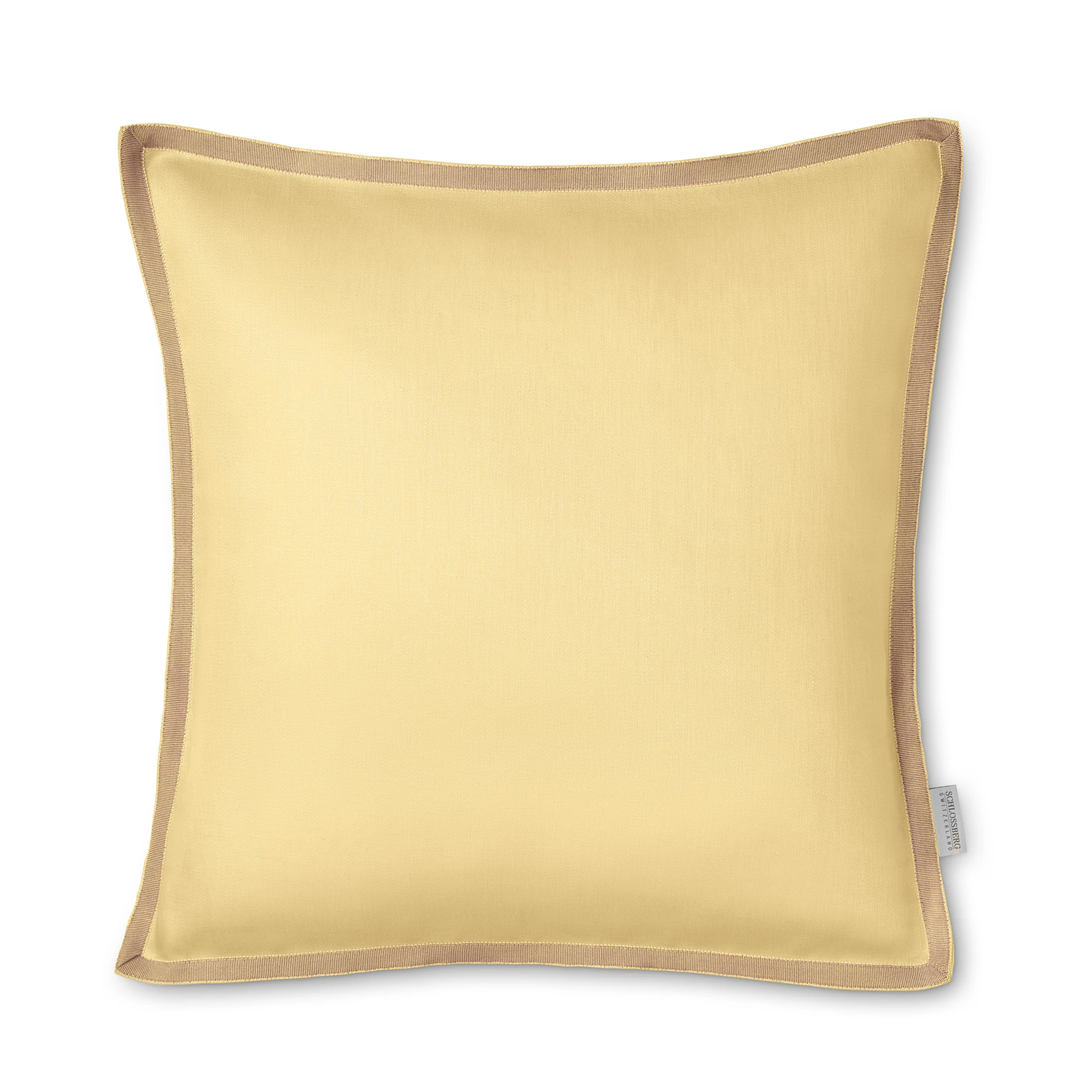 Schlossberg Dekokissen SOLENE Leinensatin Sun Produktbild Schlossberg Dekokissen SOLENE Leinensatin Sun