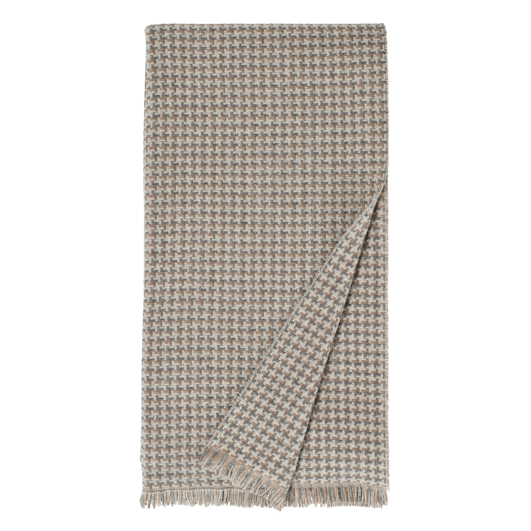 Christian Fischbacher Plaid PONTRESINA Beige