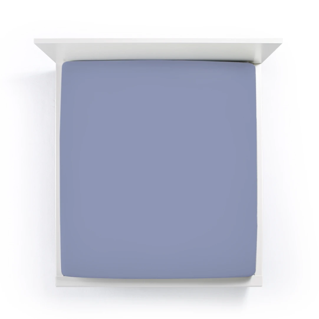 Formesse Spannbettlaken BELLA DONNA Jersey Blaugrau
