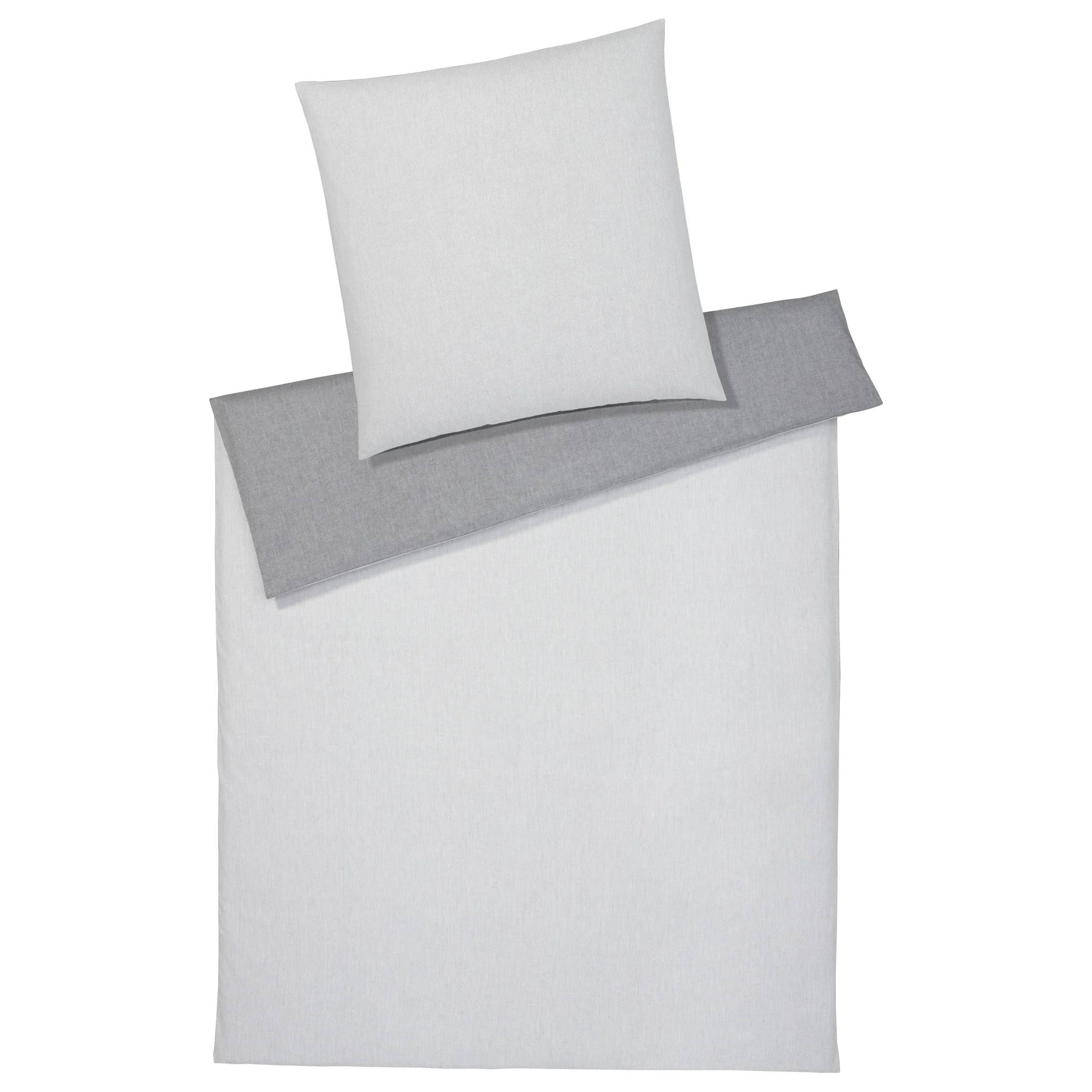 elegante Bettwäsche TENDER Flanell Silver Produkt elegante Bettwäsche TENDER Flanell Silver