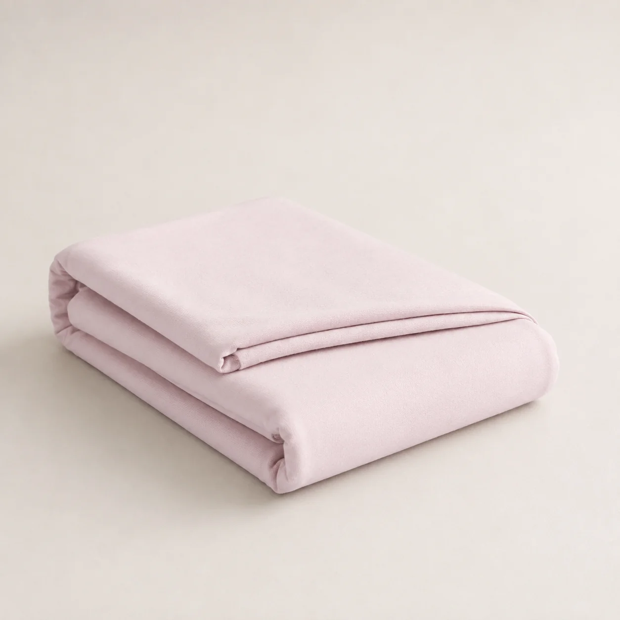 Christian Fischbacher Fitted Sheet JERSEY UNI Blush product picture Christian Fischbacher Fitted Sheet JERSEY UNI Blush