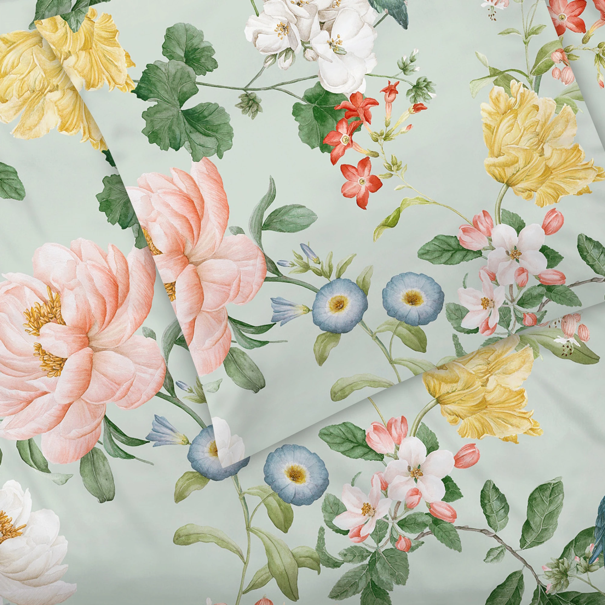 Schlossberg Bettwäsche ARTEMIS Satin Noblesse Vert