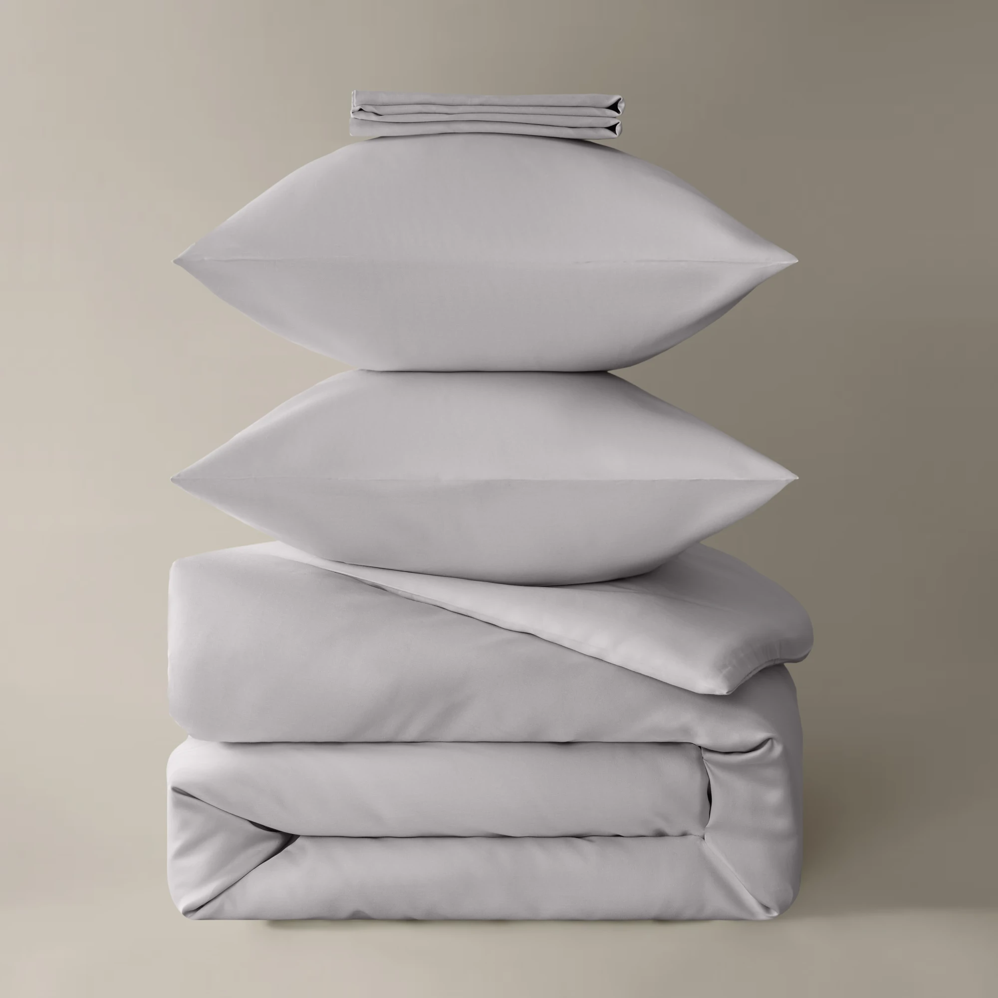 Royfort Bettwäsche SATIN Sanftgrau