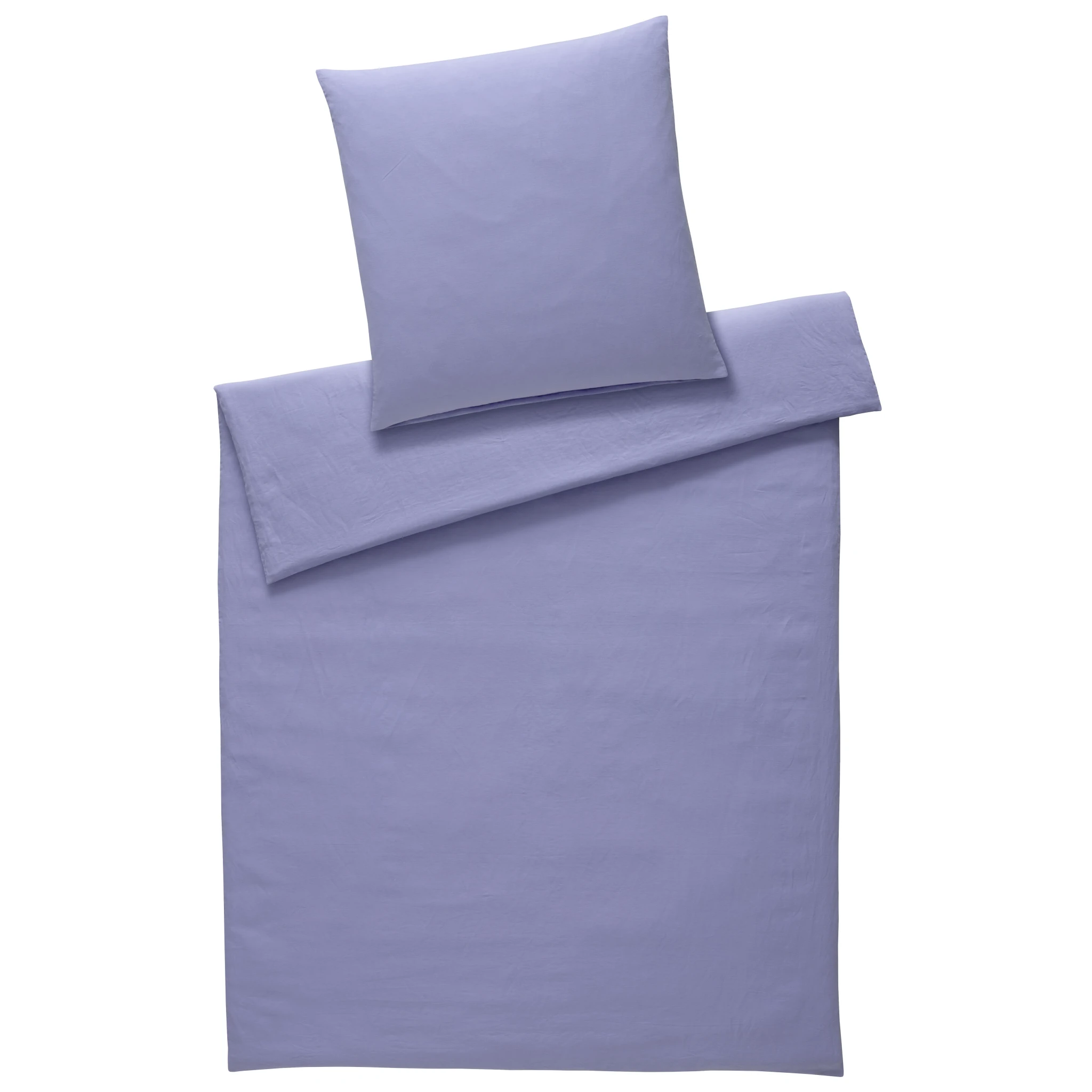 elegante Bettwäsche BREEZEE Halbleinen Lila Produktbild elegante Bettwäsche BREEZEE Halbleinen Lila