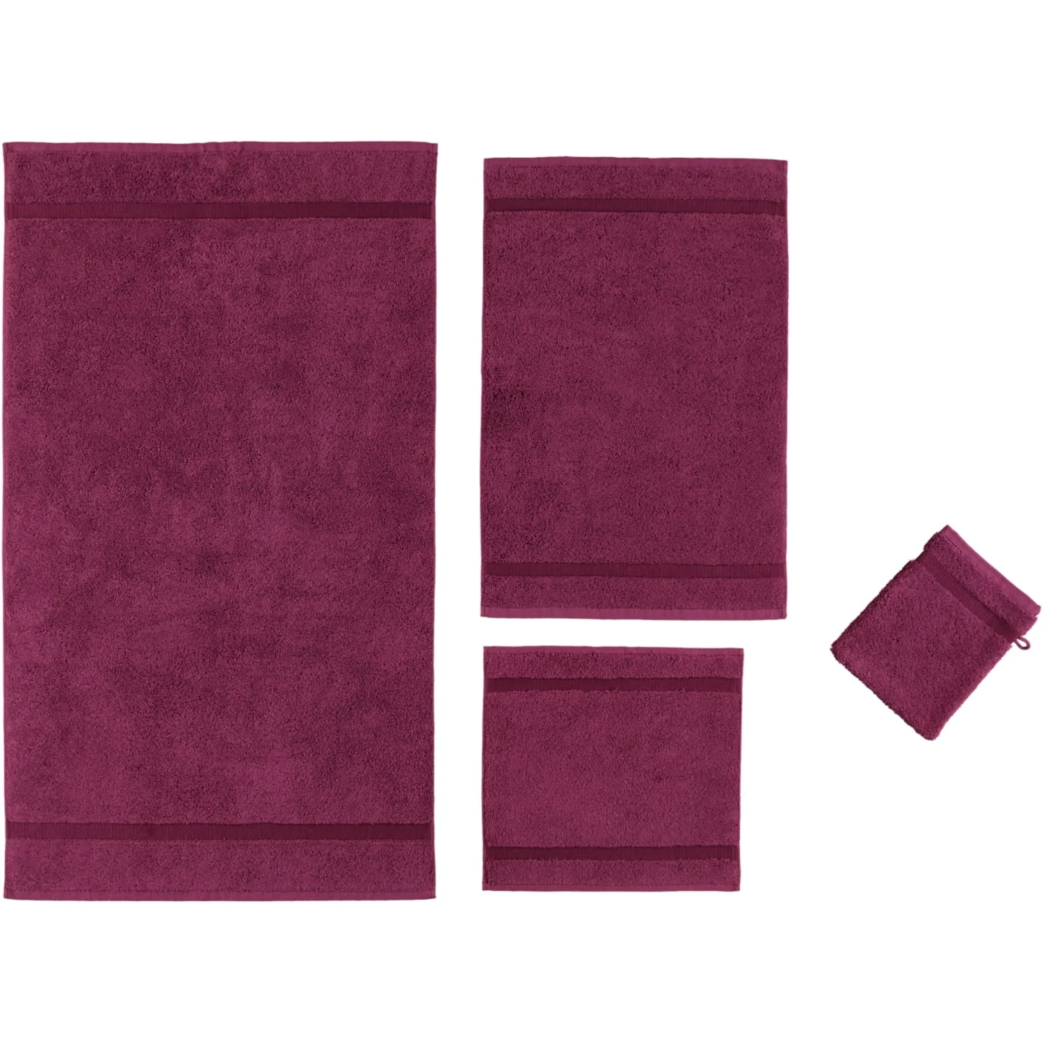 Rhomtuft PRINCESS Towels Berry product picture Rhomtuft PRINCESS Towels Berry