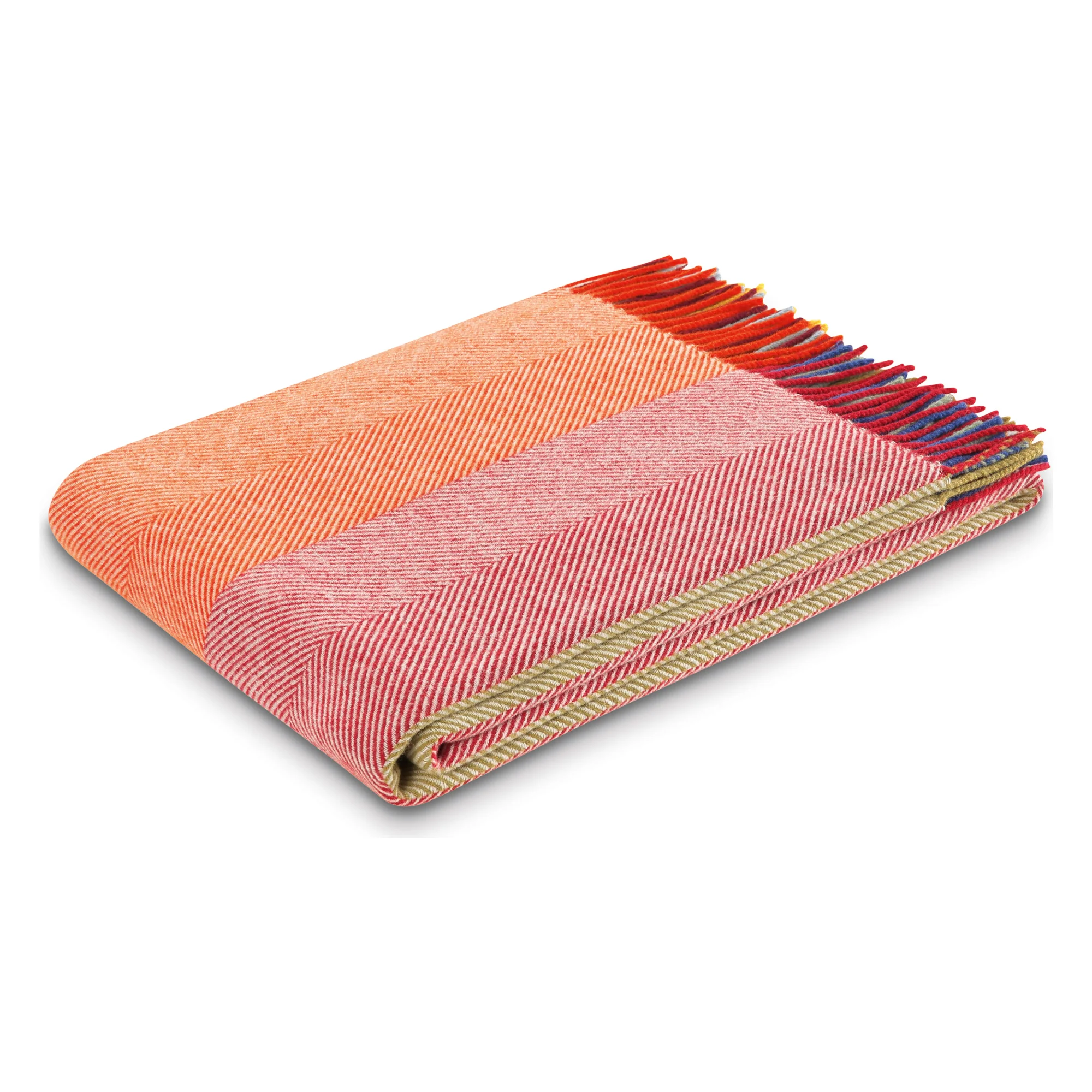 Biederlack Plaid COLOUR LINES Produktbild Biederlack Plaid COLOUR LINES