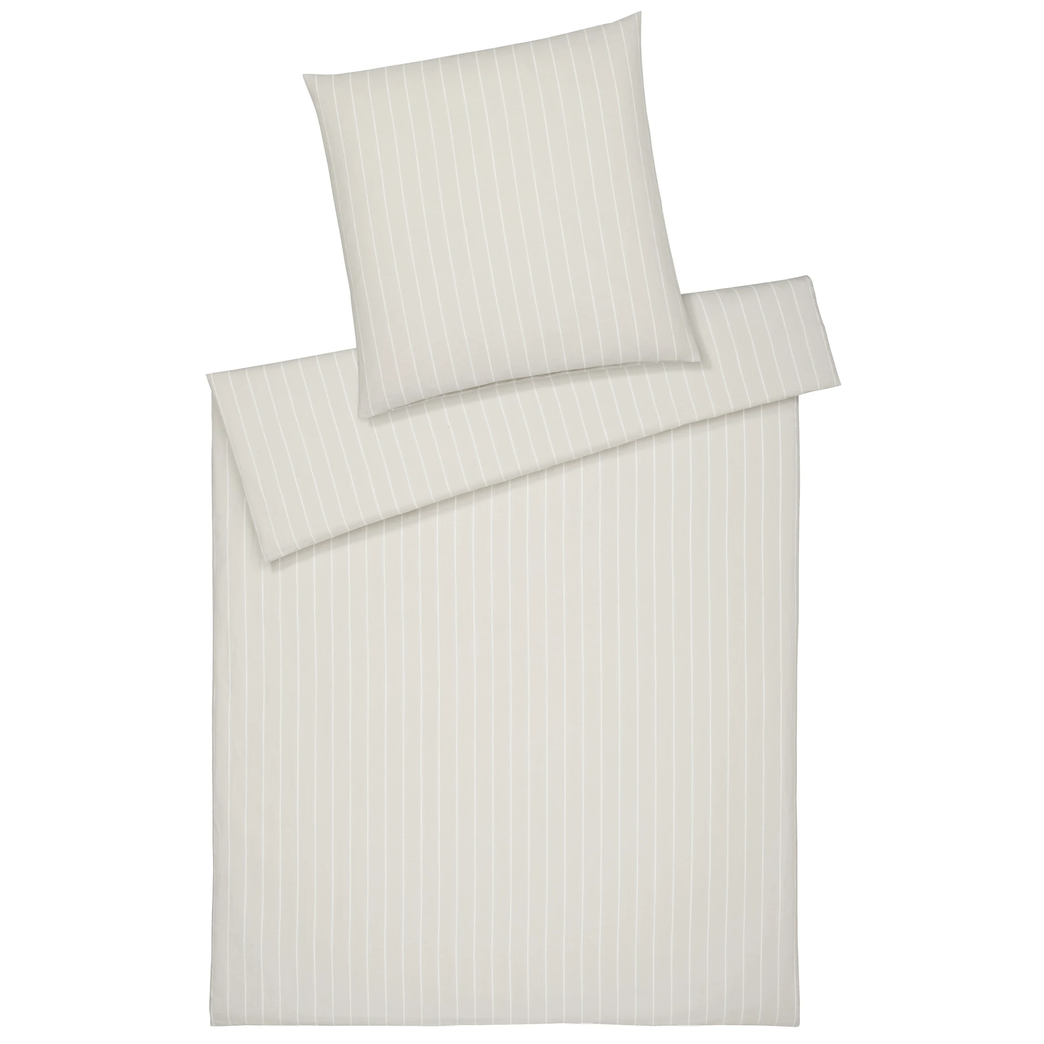 elegante Bettwäsche HUMBLE Halbleinen Sand