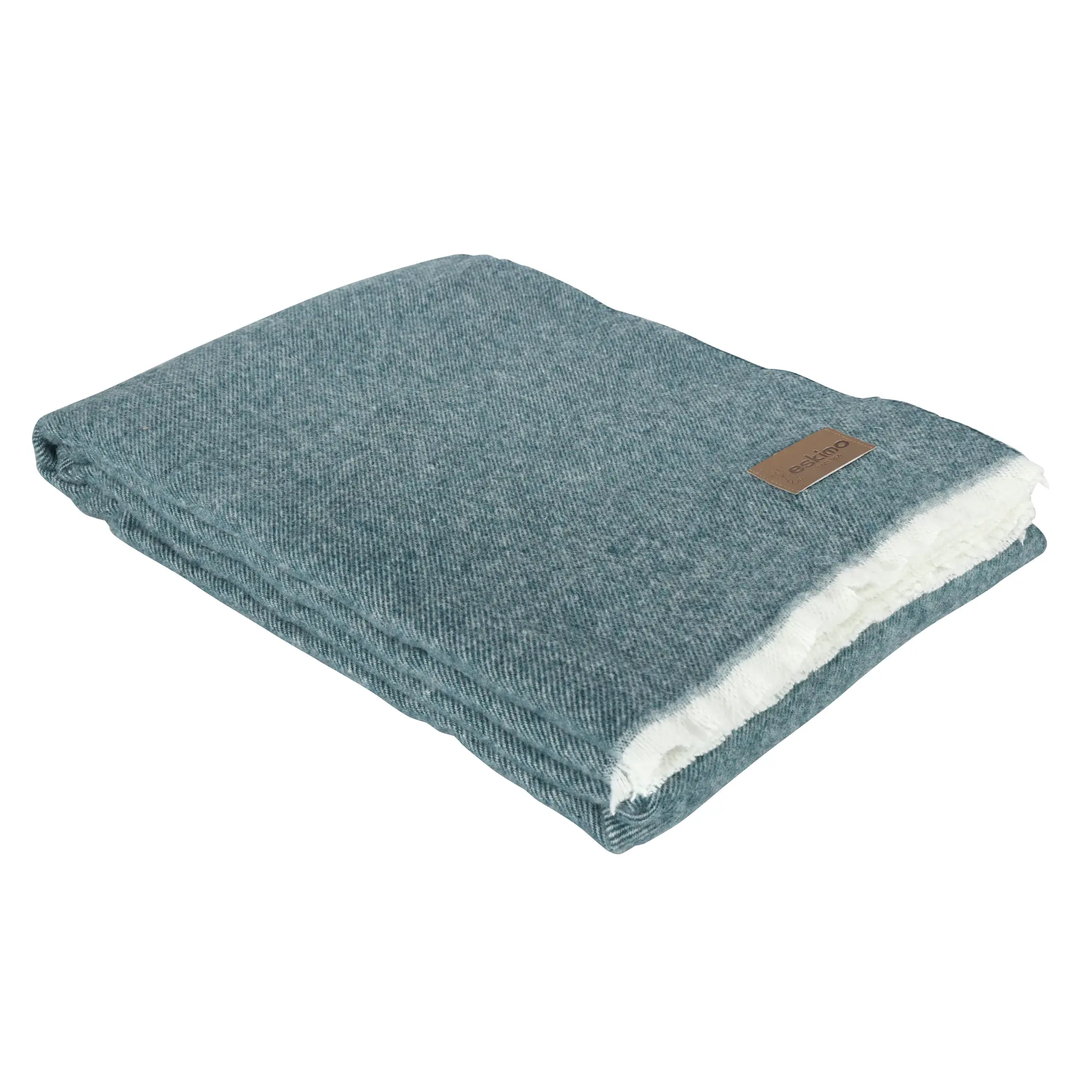 Eskimo Plaid VENEZIA Merinowolle Pavone Produktbild Eskimo Plaid VENEZIA Merinowolle Pavone