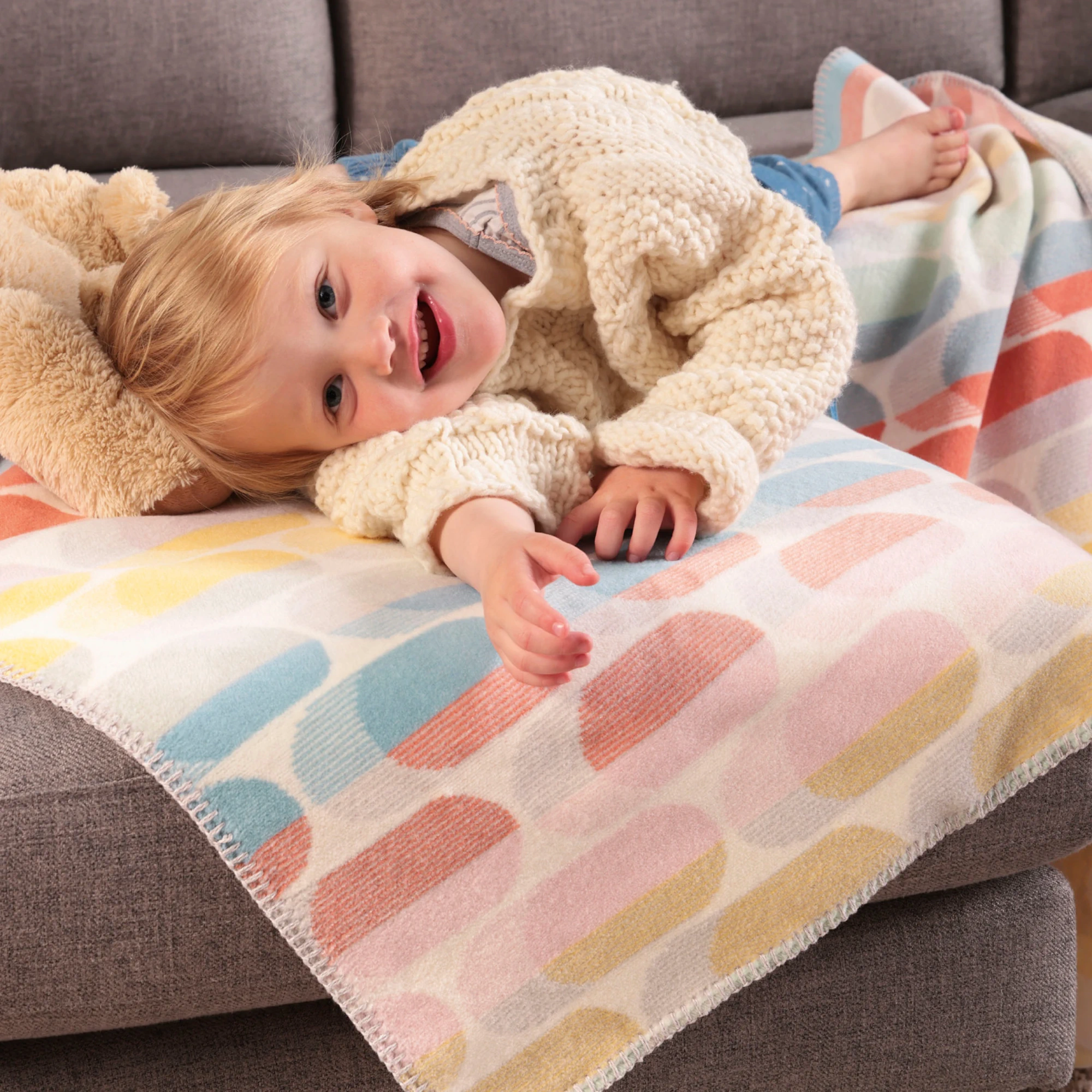 Biederlack Kinder Kuscheldecke CANDY 1