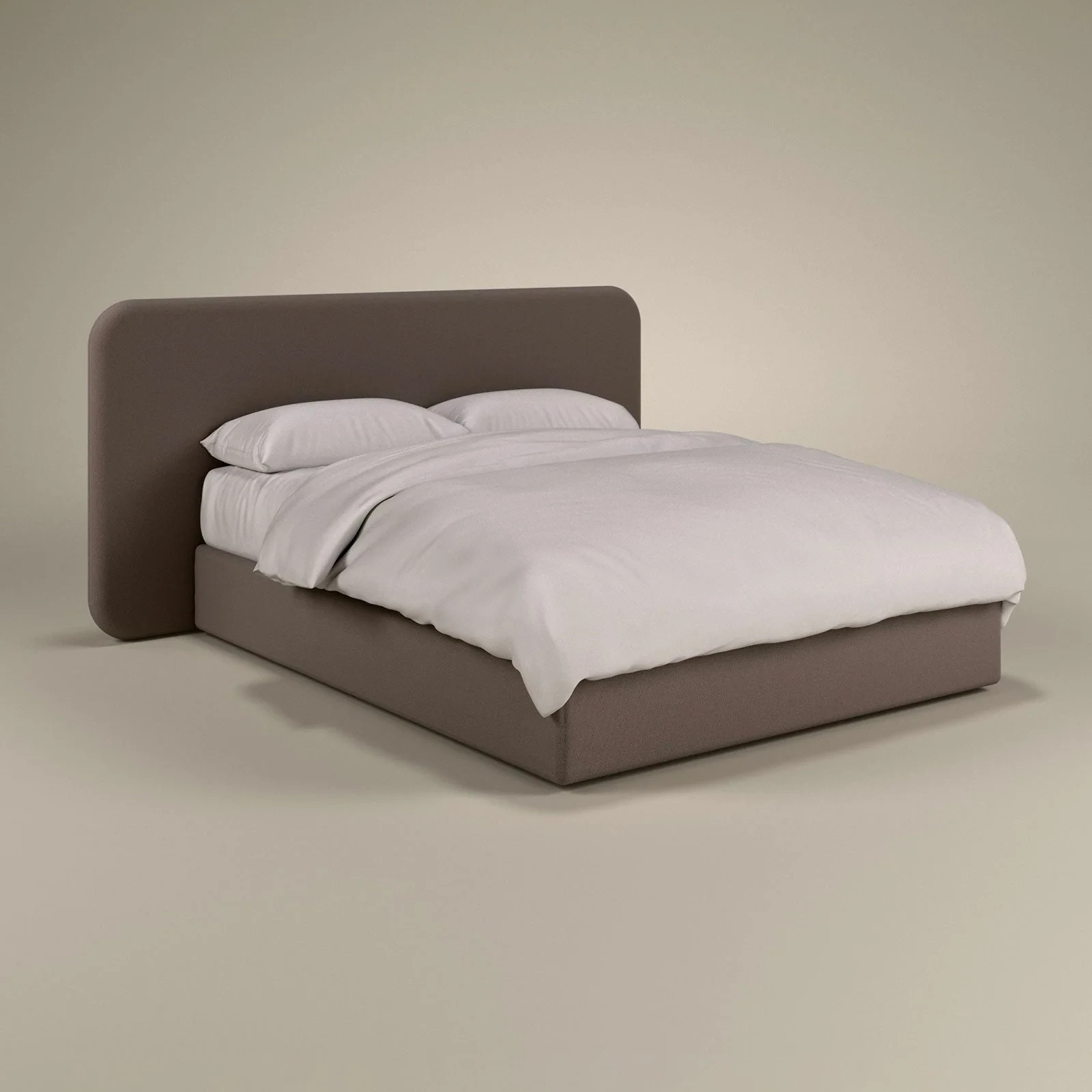 Royfort Bed ATELIER CURVE Mocha product picture Royfort Bed ATELIER CURVE Mocha