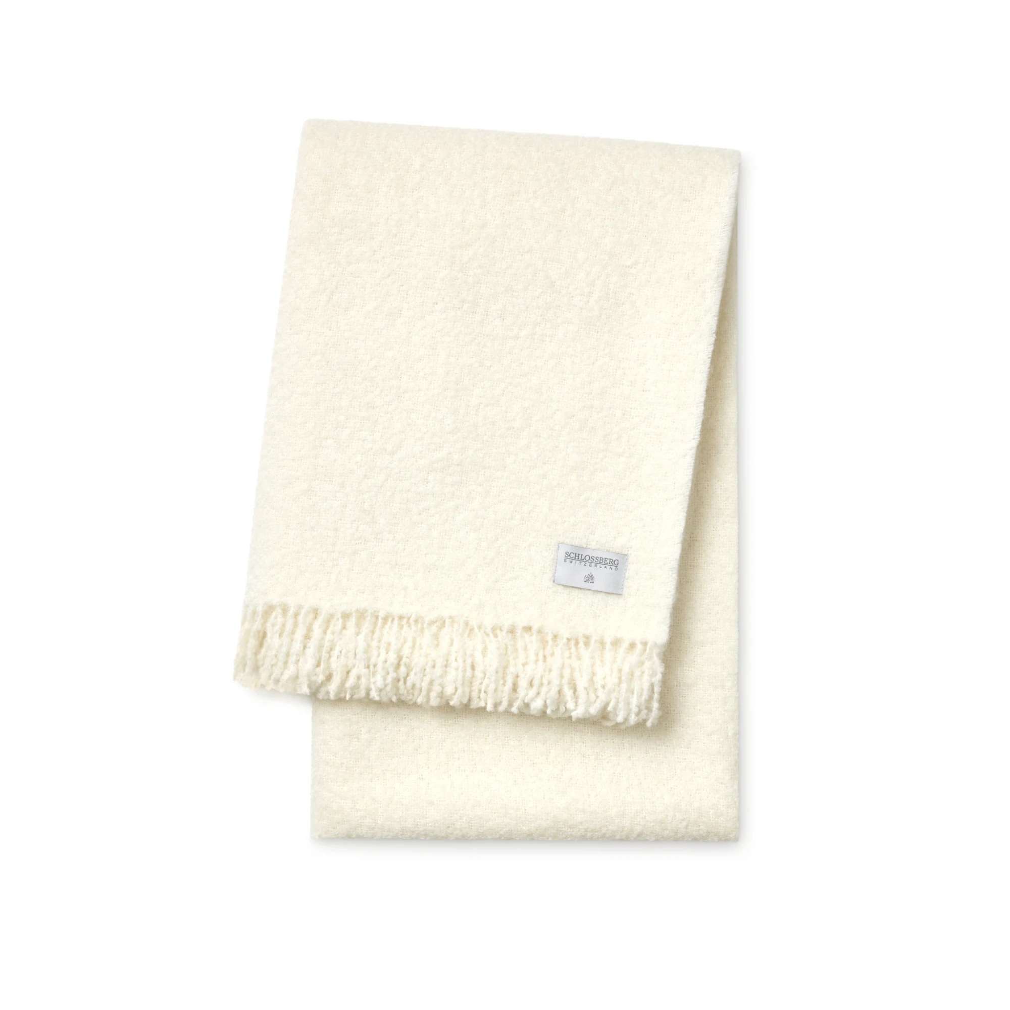 Schlossberg Plaid SORA Alpaka Offwhite Produkt Schlossberg Plaid SORA Alpaka Offwhite