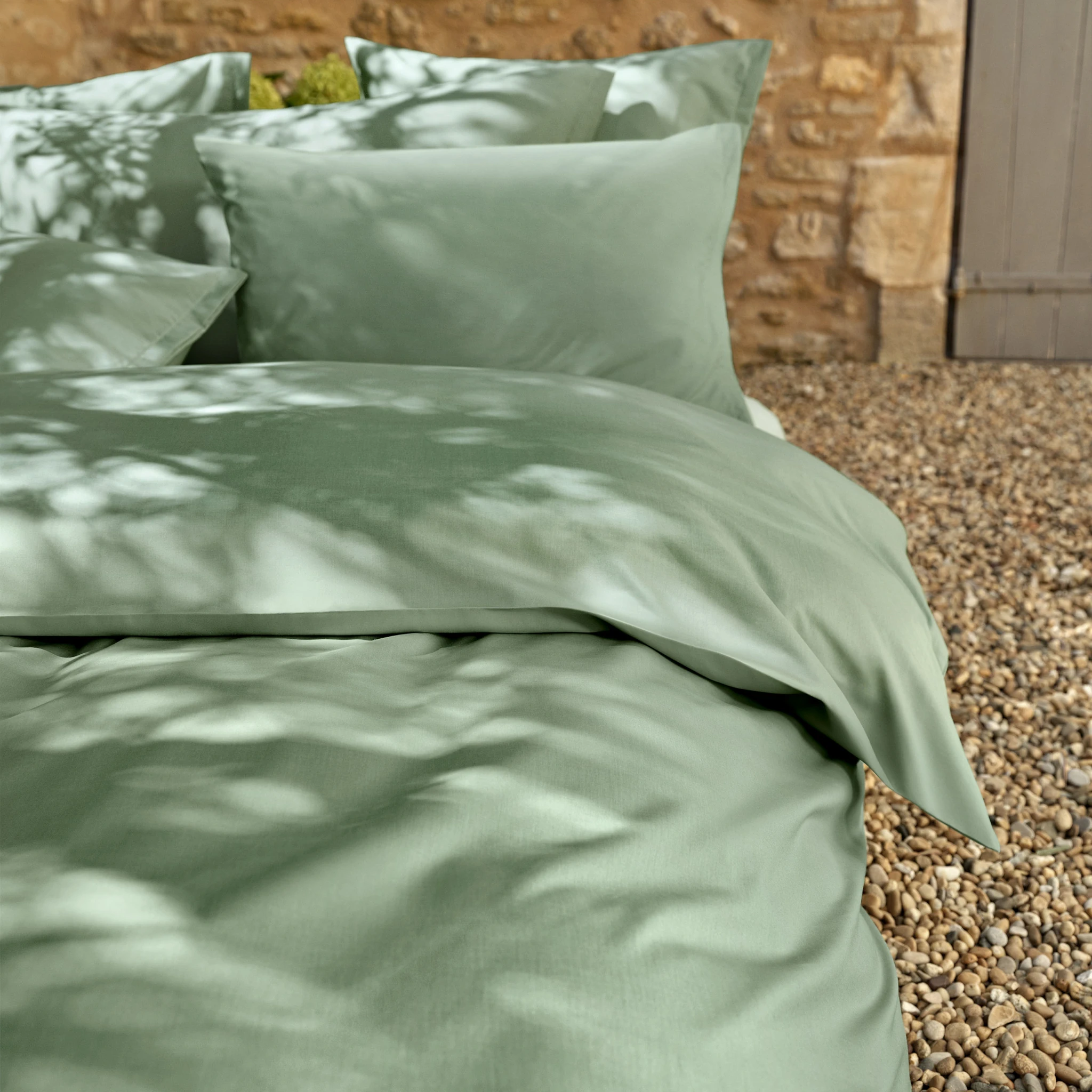 Schlossberg Bettwäsche BEN Perkal Cozy Leaf Produkt 3 Schlossberg Bettwäsche BEN Perkal Cozy Leaf 3
