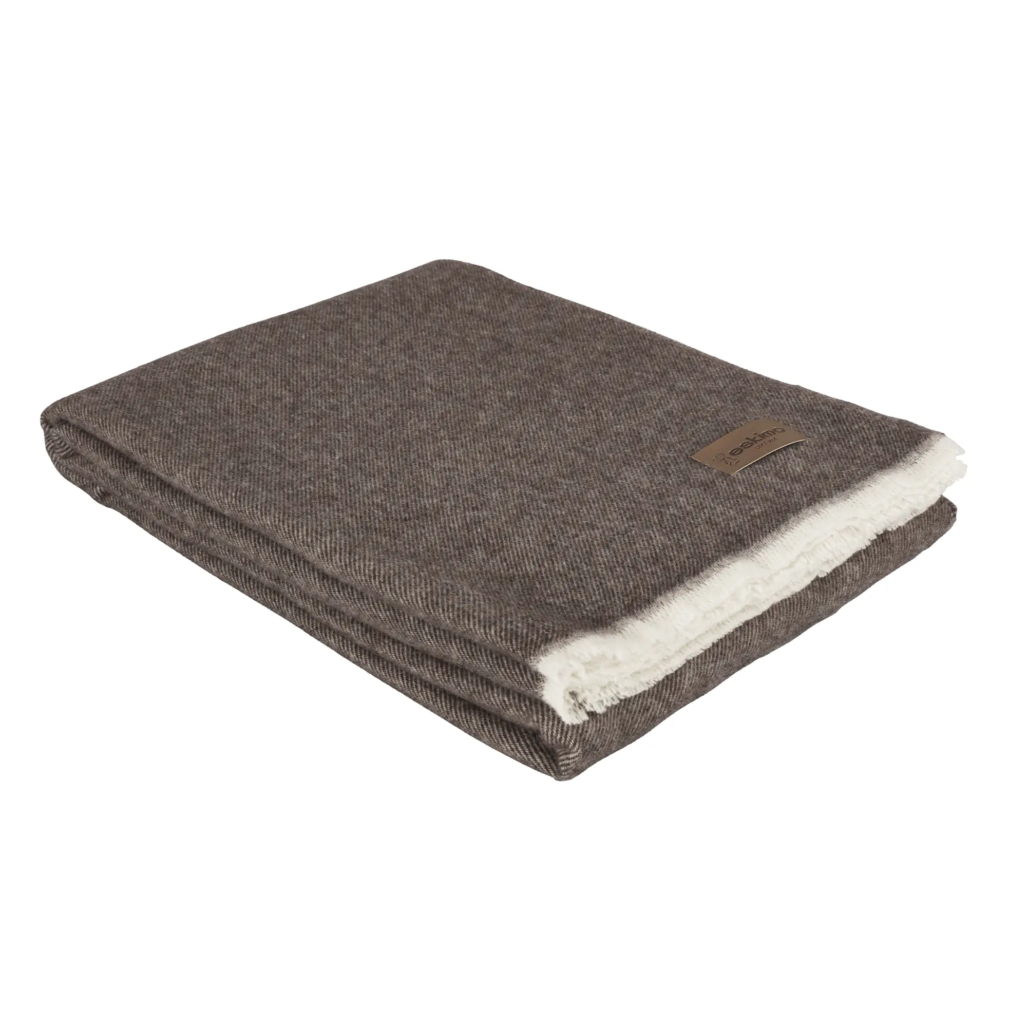 Eskimo Plaid VENEZIA Merinowolle Marrone