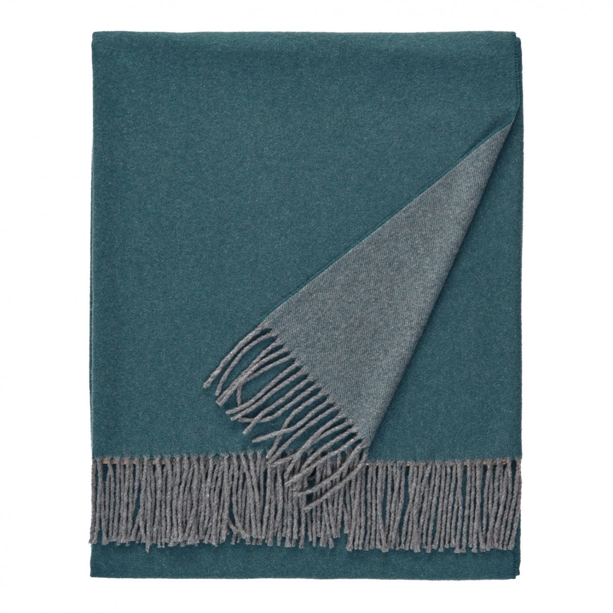 Christian Fischbacher Plaid ASPEN Kaschmir Opalgrün Produktbild Christian Fischbacher Plaid ASPEN Kaschmir Opalgrün