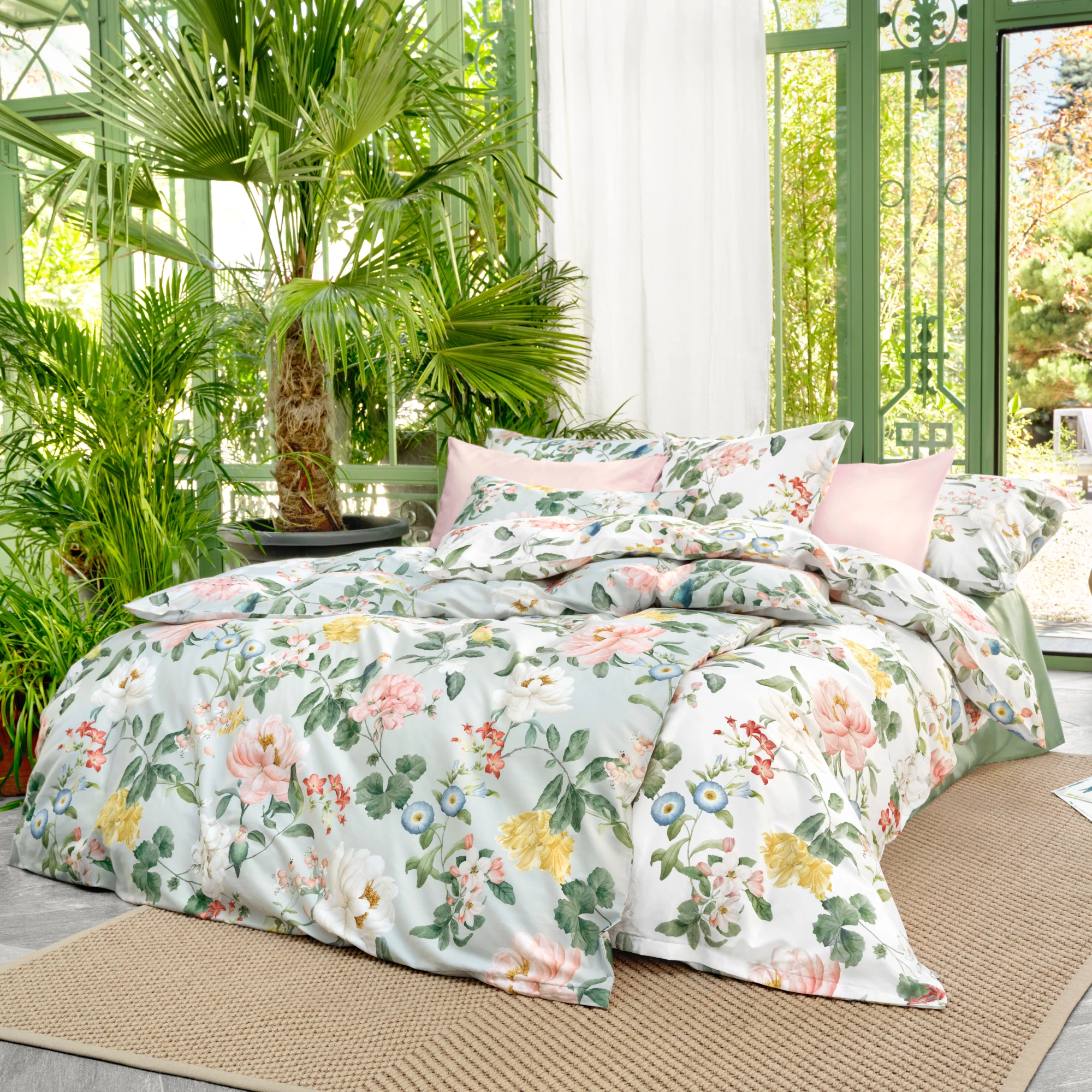 schlossberg bettwaesche artemis satin vert ambiente