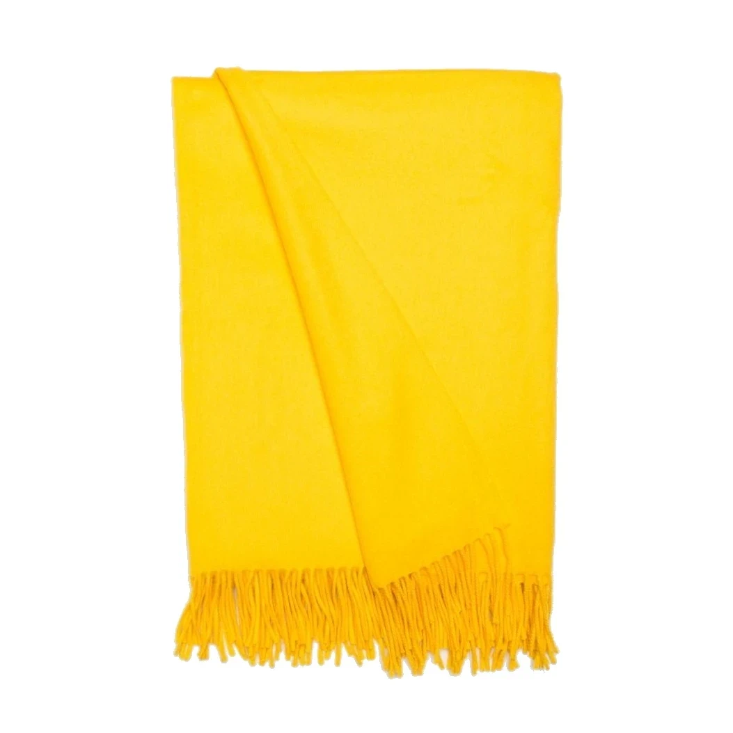 Begg & Co Plaid JURA Lammwolle Sunshine Yellow Produktbild Begg & Co Plaid JURA Lammwolle Sunshine Yellow