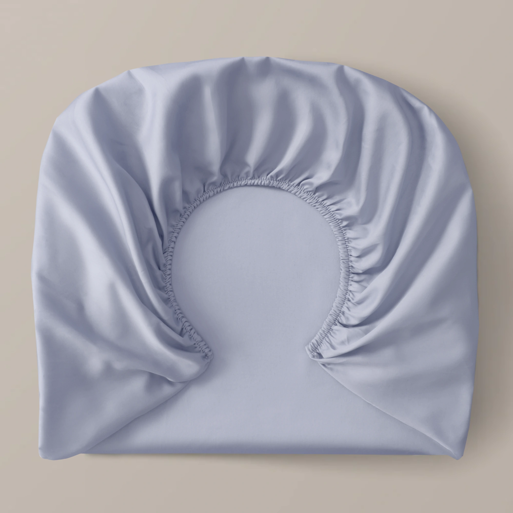 Royfort Spannbettlaken SATIN Sanftblau Produktbild Royfort Spannbettlaken SATIN Sanftblau