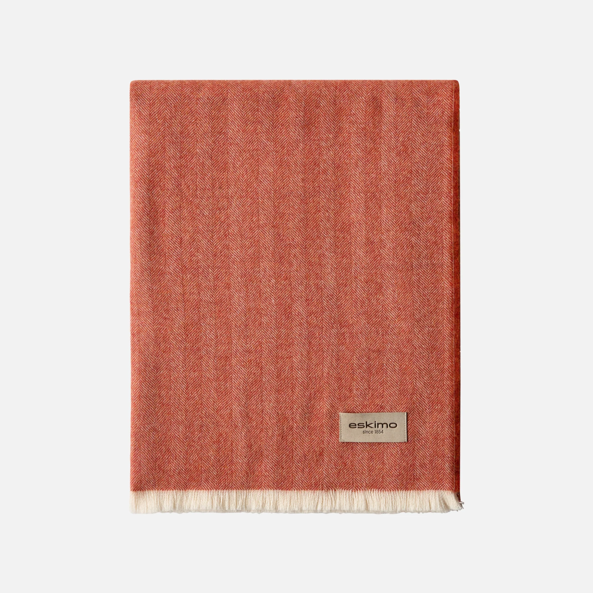 Eskimo Plaid DIVINE Alpaka Terracotta Produkt Eskimo Plaid DIVINE Alpaka Terracotta