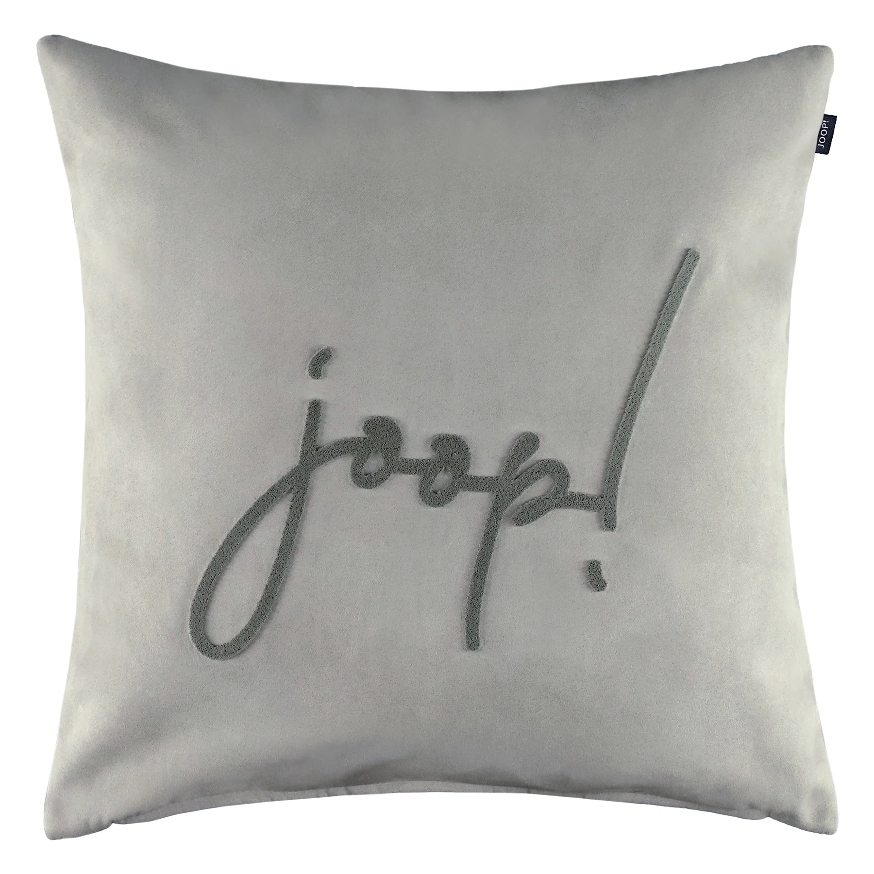 JOOP! Dekokissen LABEL Stein Produktbild JOOP! Dekokissen LABEL Stein