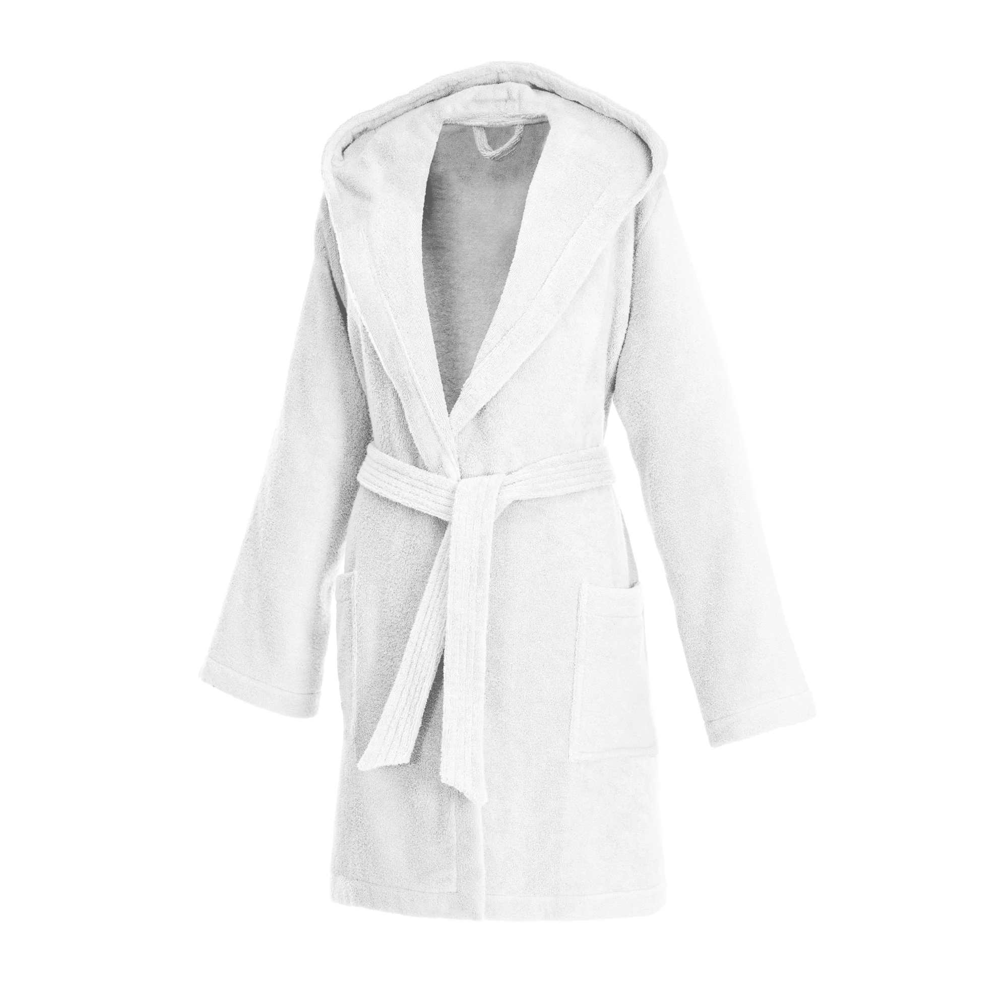 Weseta Bademantel Damen DREAMFLOR Mit Kapuze Kurz Weiß Produkt Weseta Bademantel Damen DREAMFLOR Mit Kapuze Kurz Weiß